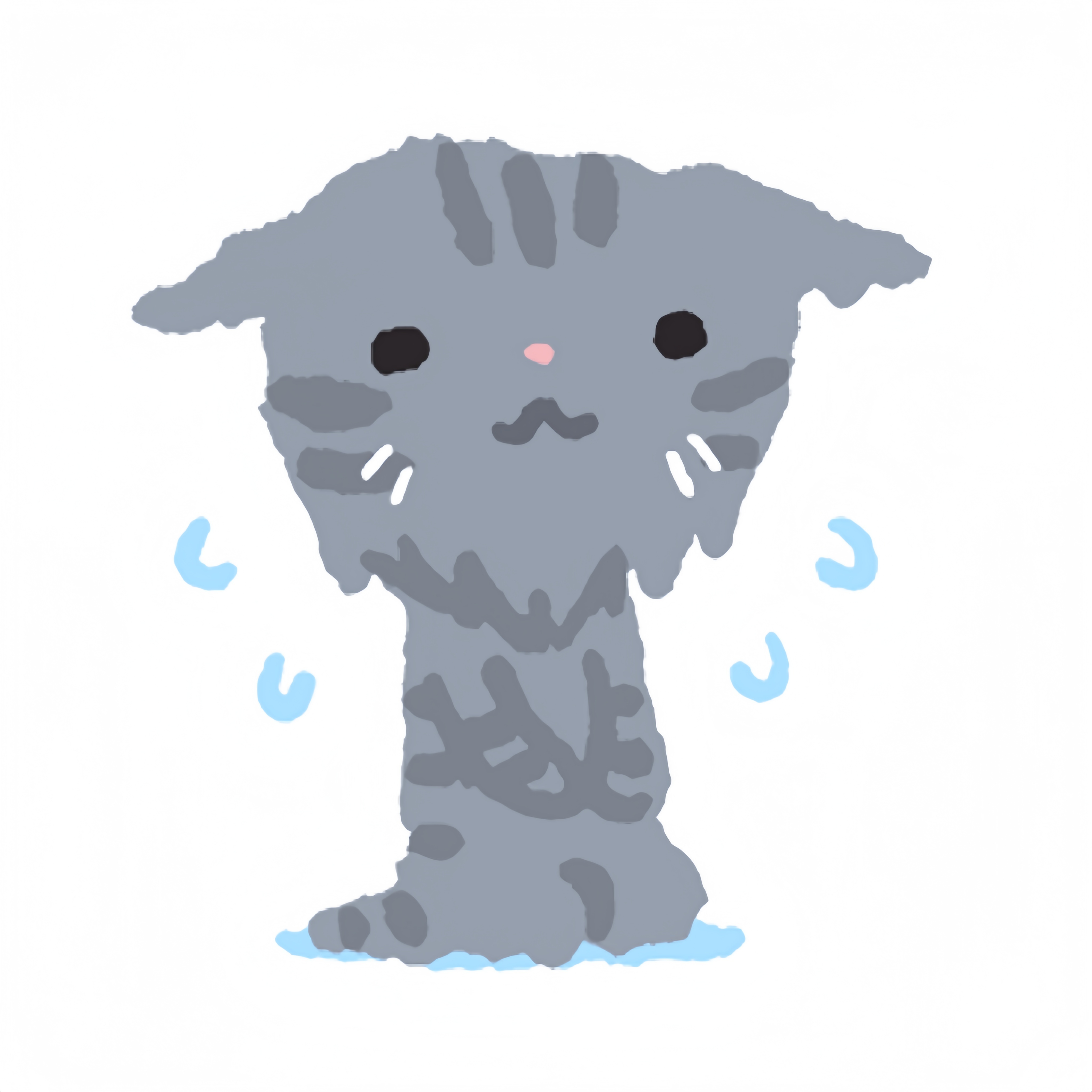 湿漉漉的小猫们!!🐱💦✨ 
