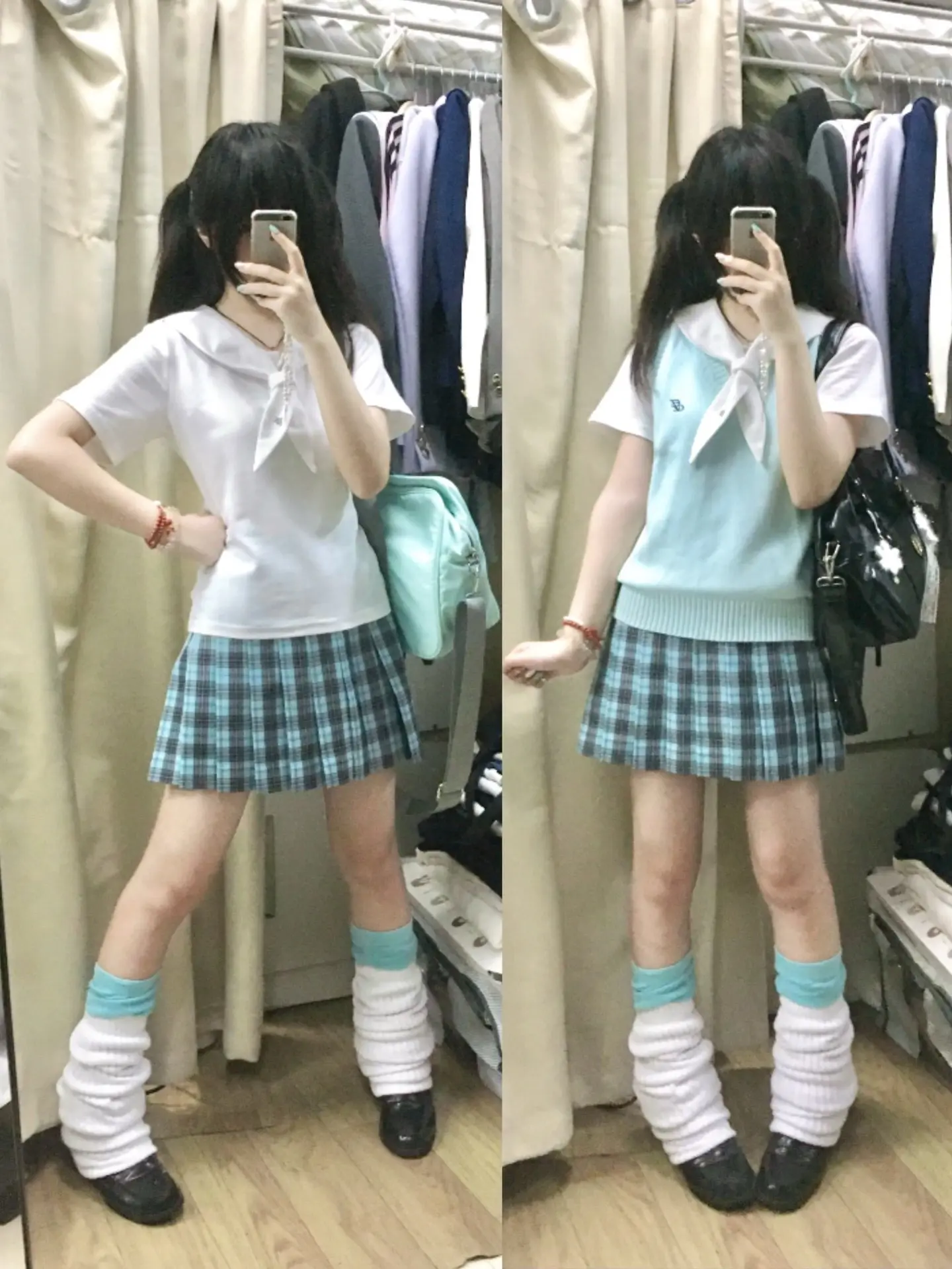 今天就穿薄荷黑巧吧～！