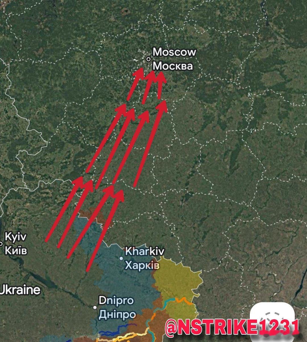 ‼️🇺🇦✈️目前，乌克兰无人机正在袭击莫斯科地区——一些城市响起了空袭警报，