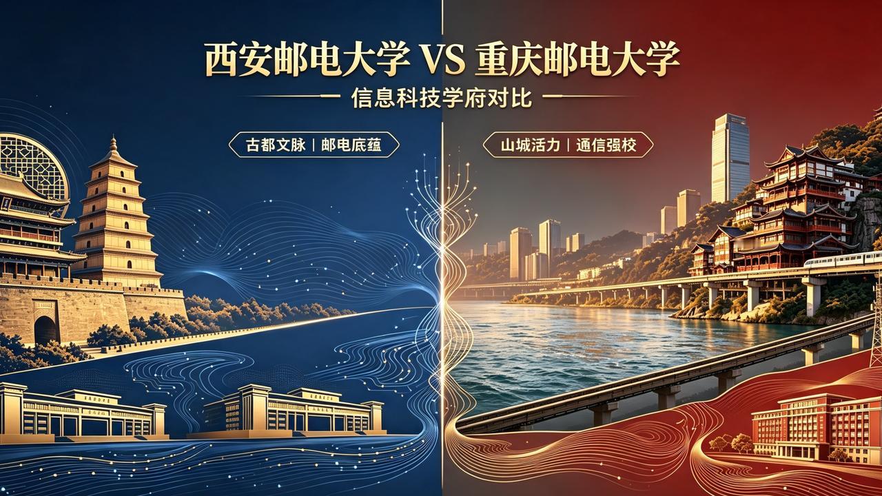 重庆邮电大学和西安邮电大学，这两个学校属于四电四邮，在通信领域实力很不错，认可度