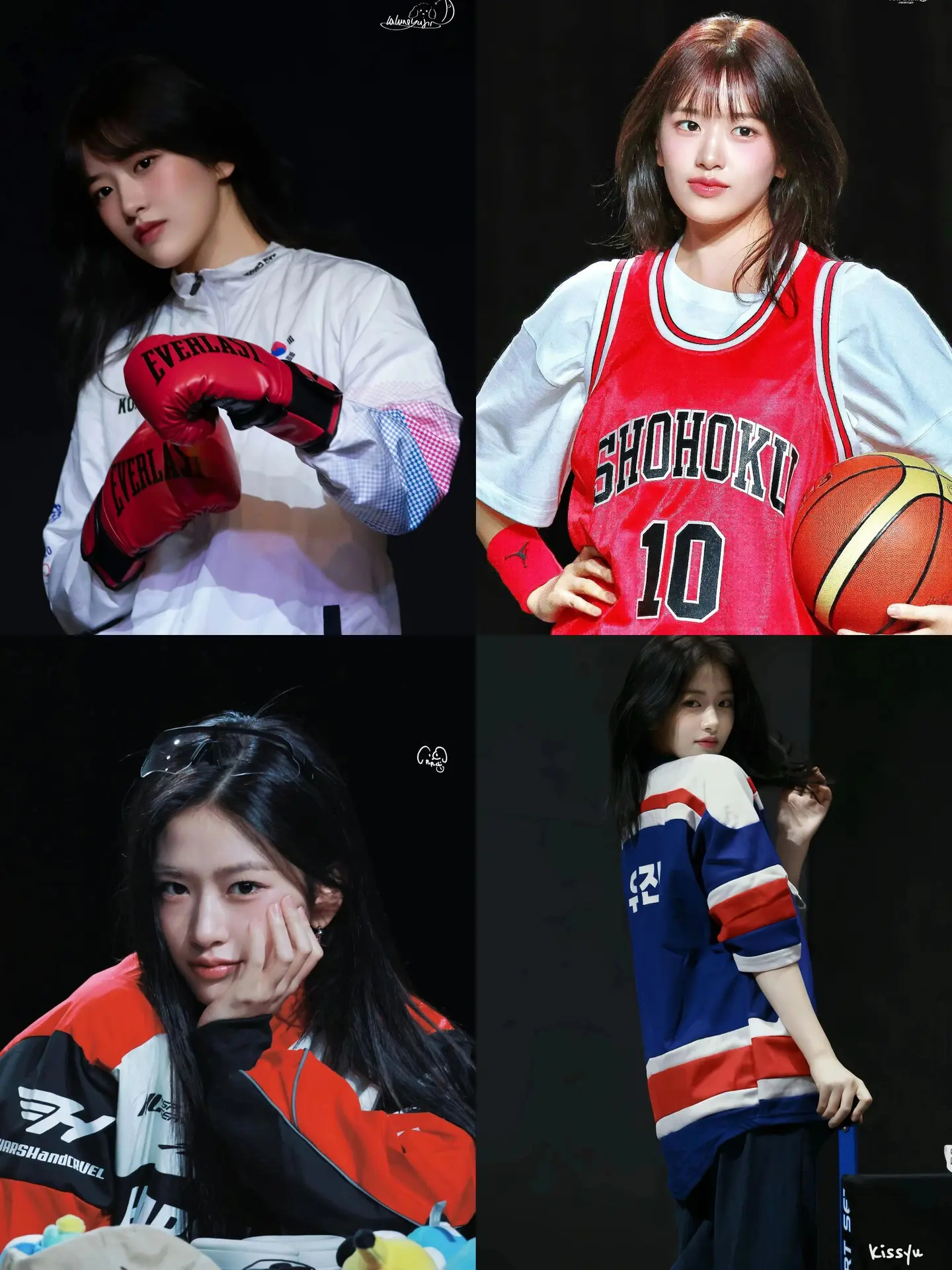 【安宥真】那个对于任何事都很擅长的学姐·安宥真solo舞台ive公开全员solo