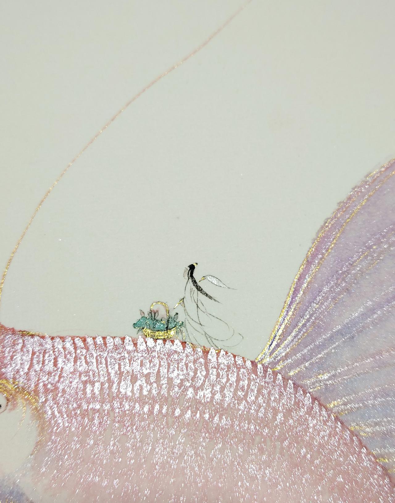 仙气飘飘非子畫魚 杭州非子鱼