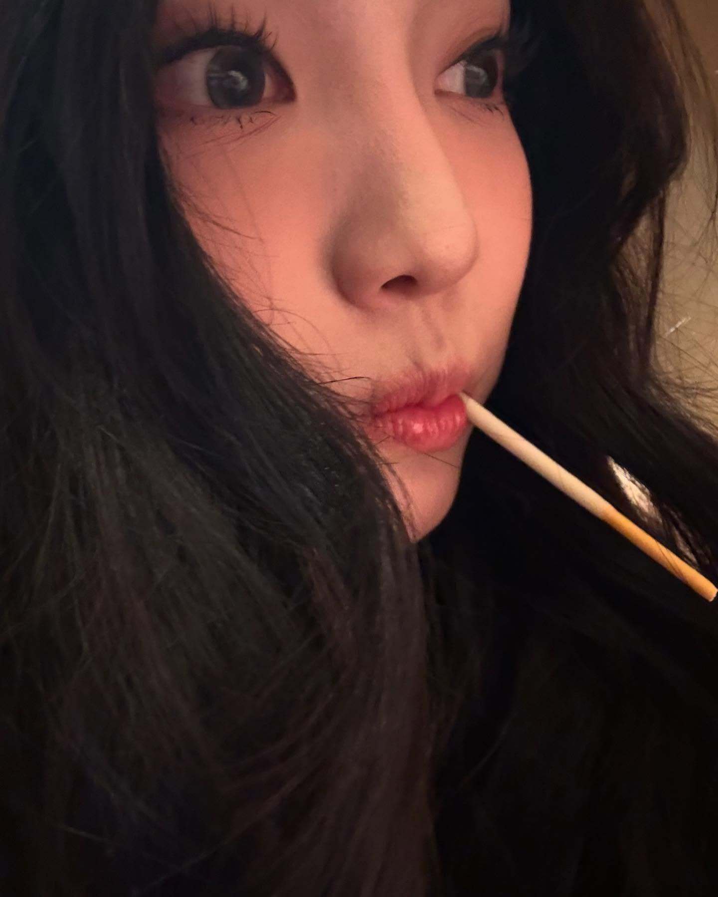 241221 imnotningning IG「好冷 额啊」  