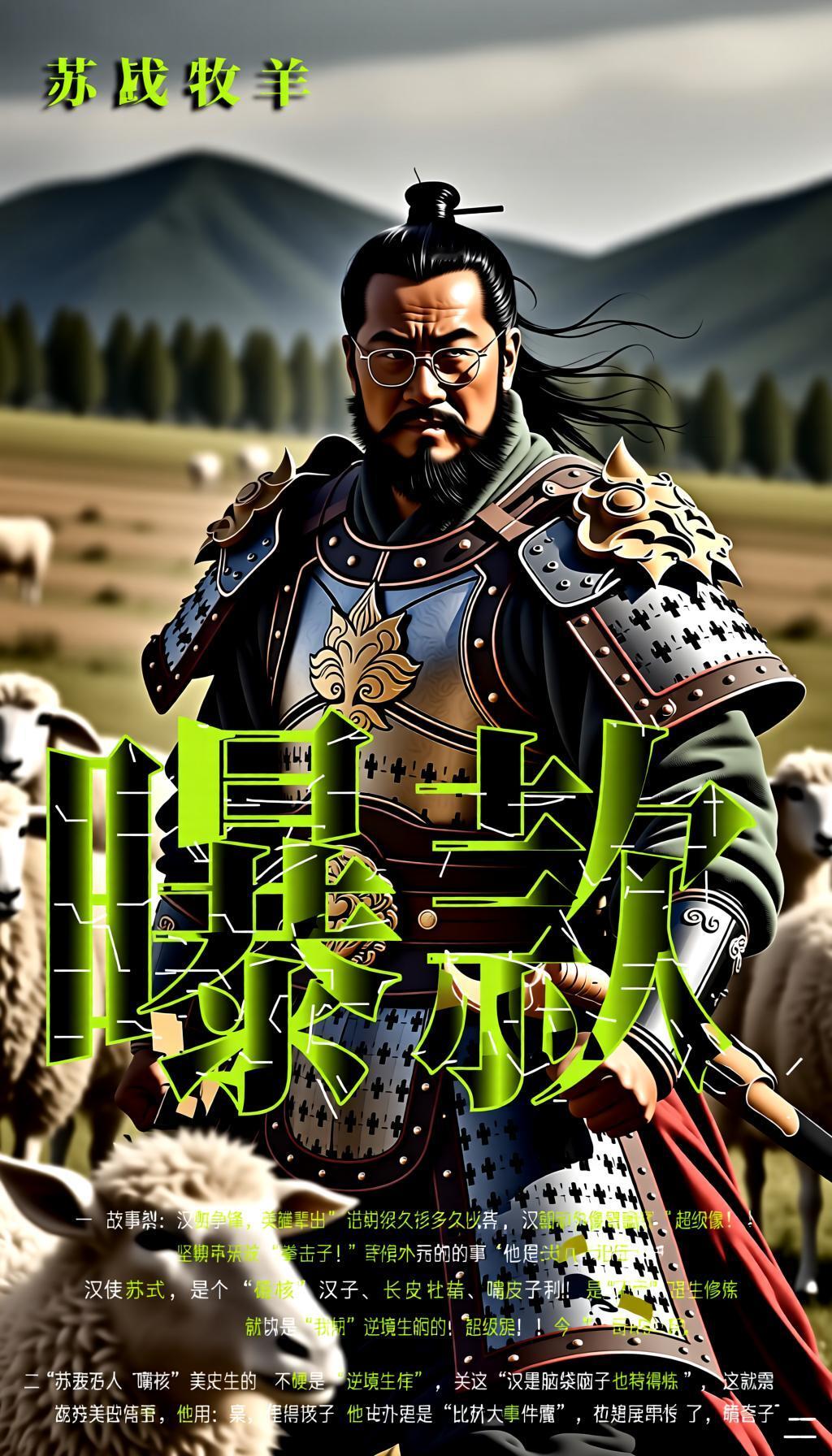 苏武牧羊：一场“坚韧”与“幽默”的史诗秀
在浩瀚的中国历史长河中，有无数英雄豪杰