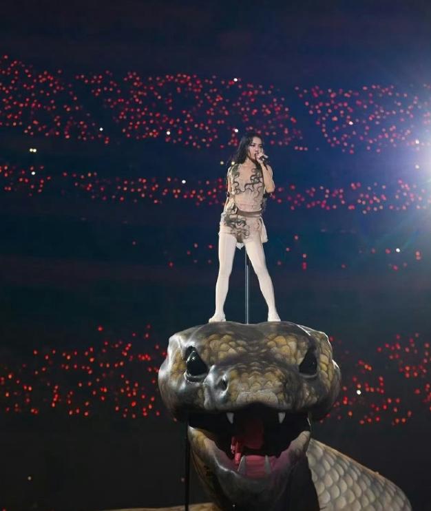 蔡依林演唱会竟然亏损七千万
斥资2亿打造的顶级舞台，但是因为30米机械巨蛇，金色