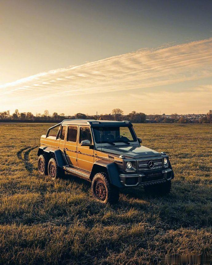 一枚猛兽G63 AMG 6x6，也太酷了！汽车