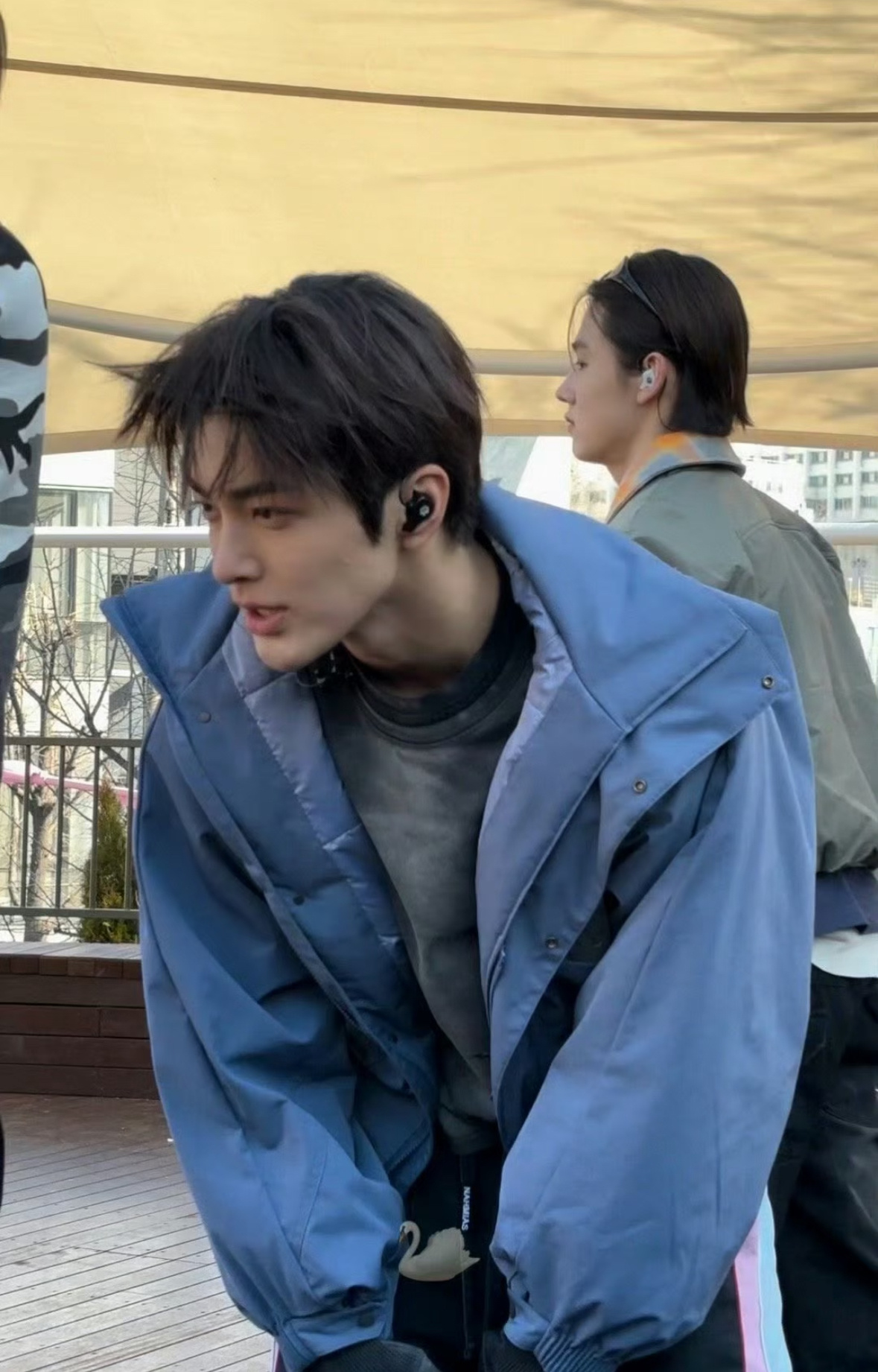 痘墩和我男神同框就这样 