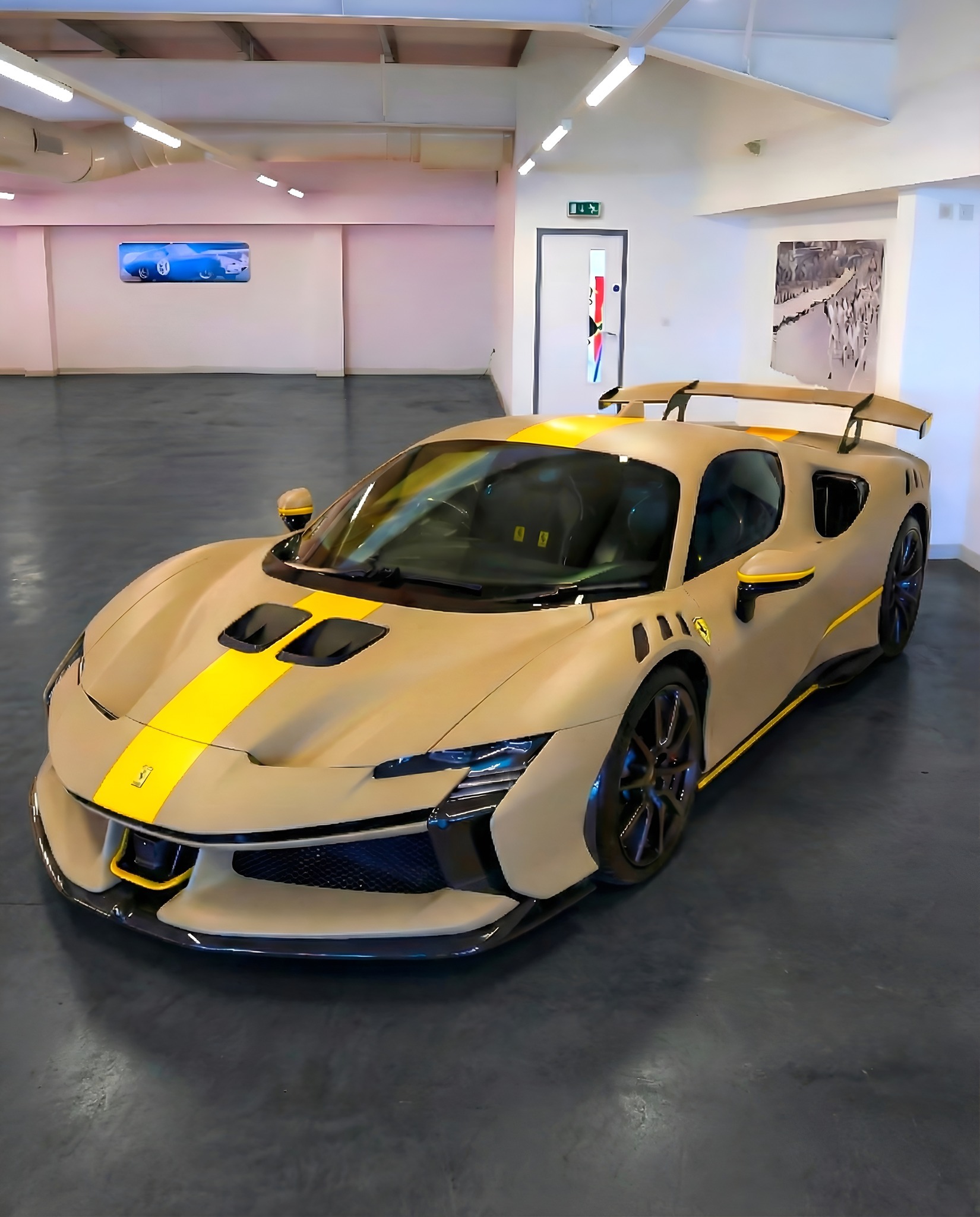 这台法拉利的配色你能接受吗？ 