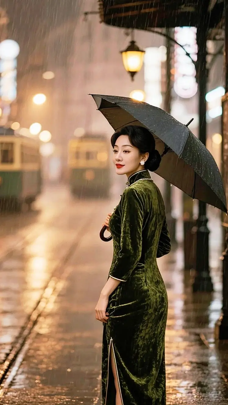 AI雨夜旗袍影 随变ai随便玩 广告分成玩法达人伙伴计划