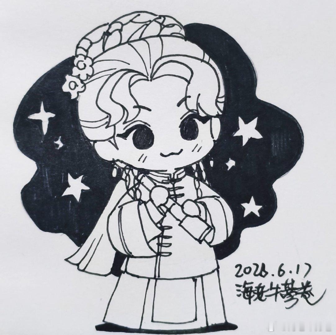 明家歆话剧望星河 摸鱼 话剧望星河 明贞仪这个造型好可爱 画一下当复健（你 