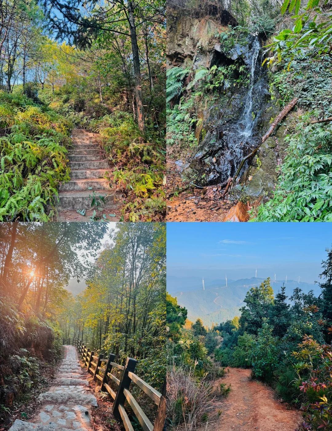 离赣州市区30分钟宝藏徒步线～桃花溪谷
📍章贡区龙井茶亭下，图15是停车坪🅿