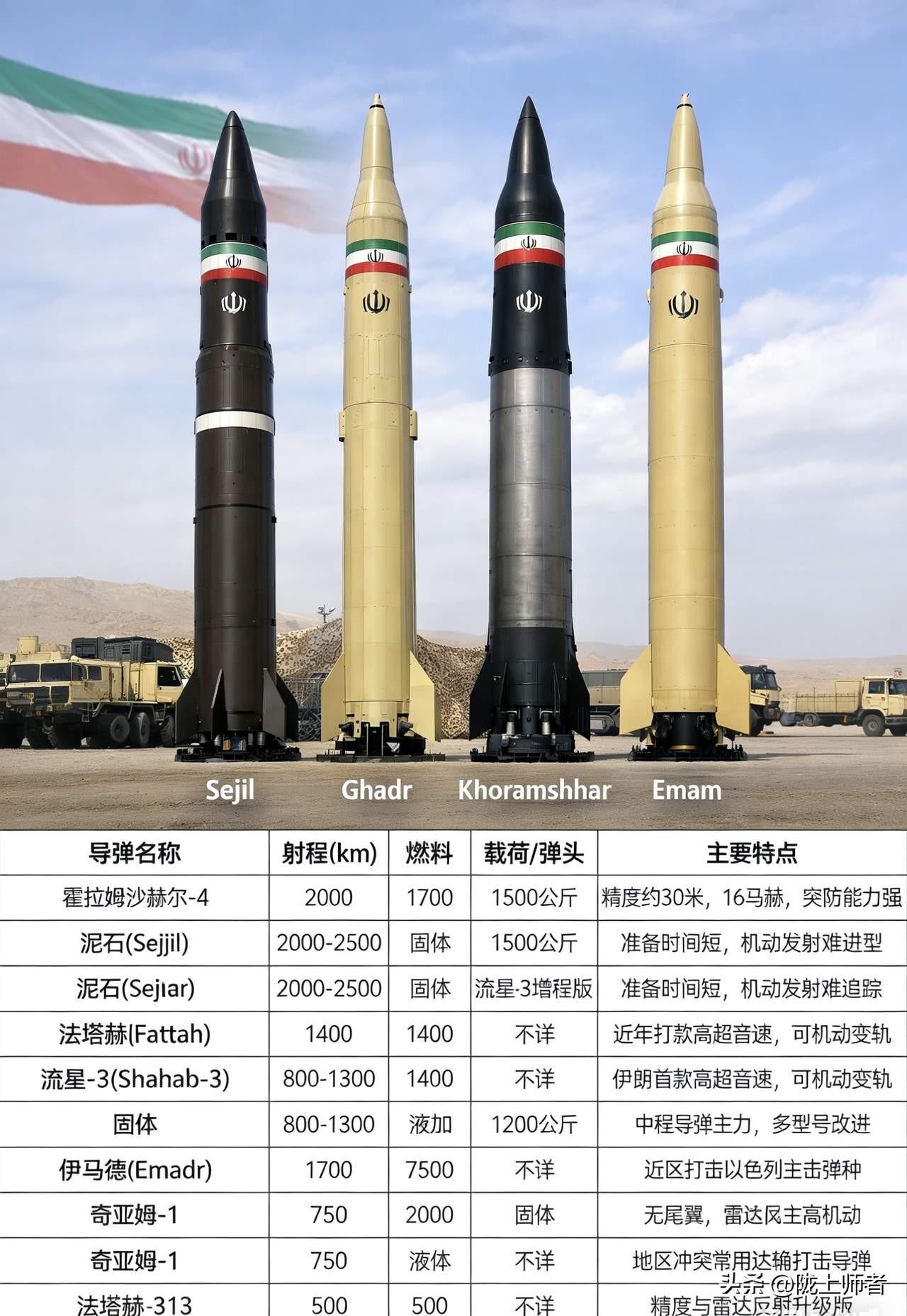 伊朗如果没有导弹真不知道后果是怎么样的？

外界普遍认为伊朗是中东地区强国，但是