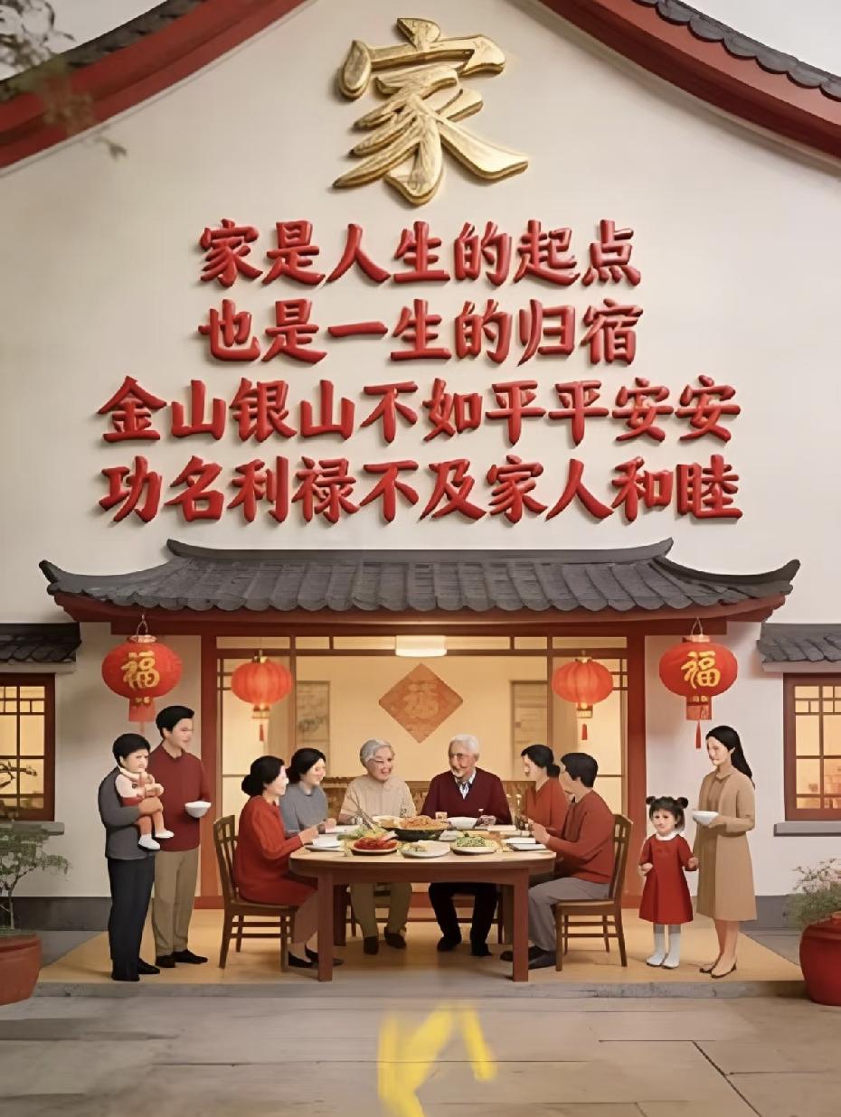 一个家的福气，从来不是靠大房子、厚存款堆出来的，而是藏在日常相处的细节里。那些不