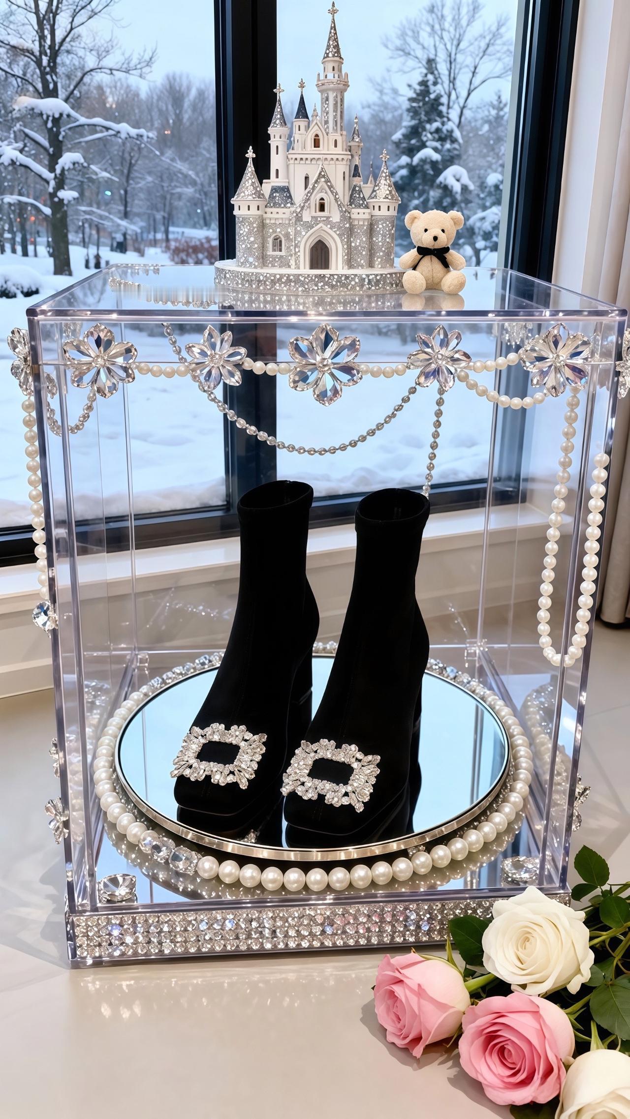 气质短靴小个子穿搭 上脚舒适不累脚 洋气百搭