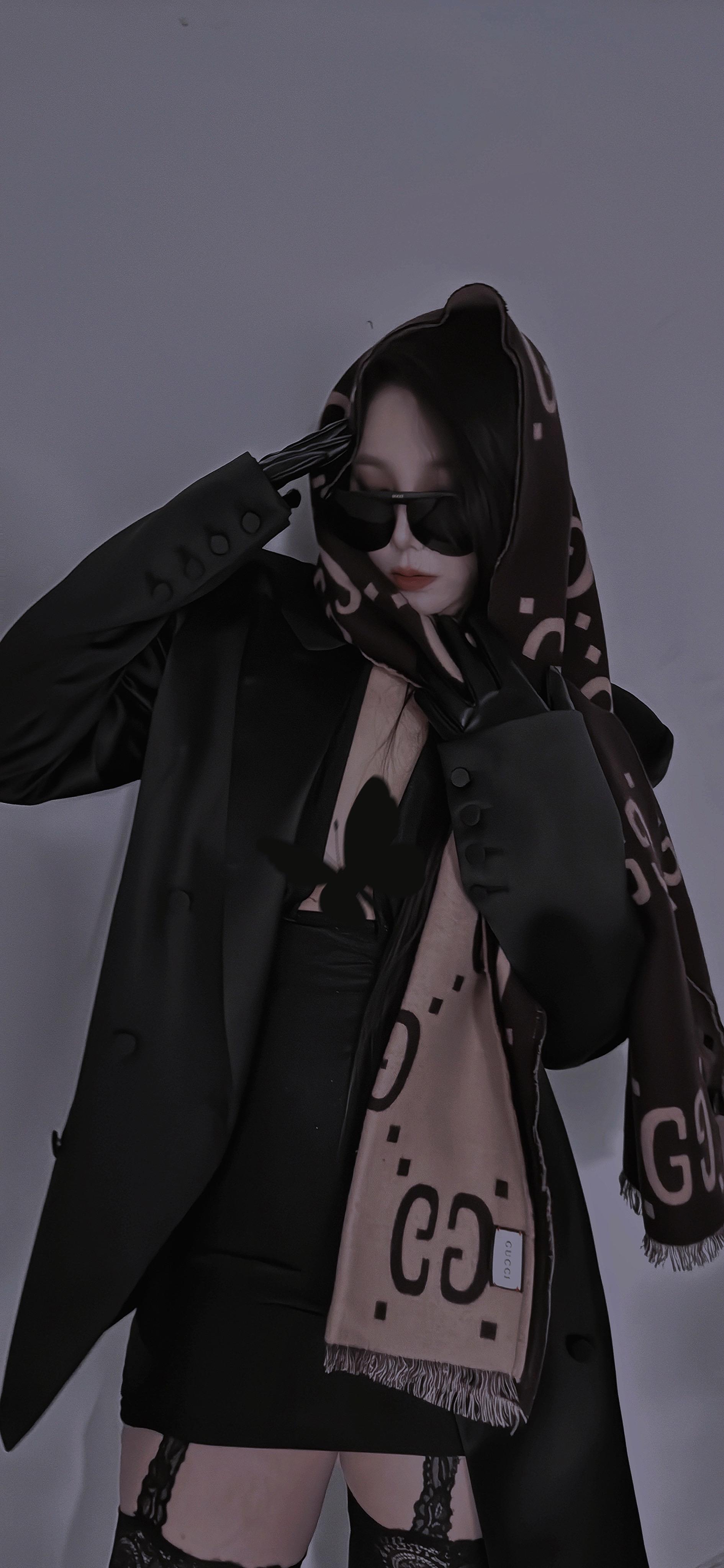 御姐范 酷酷的小姐姐 黑色控 丝丝