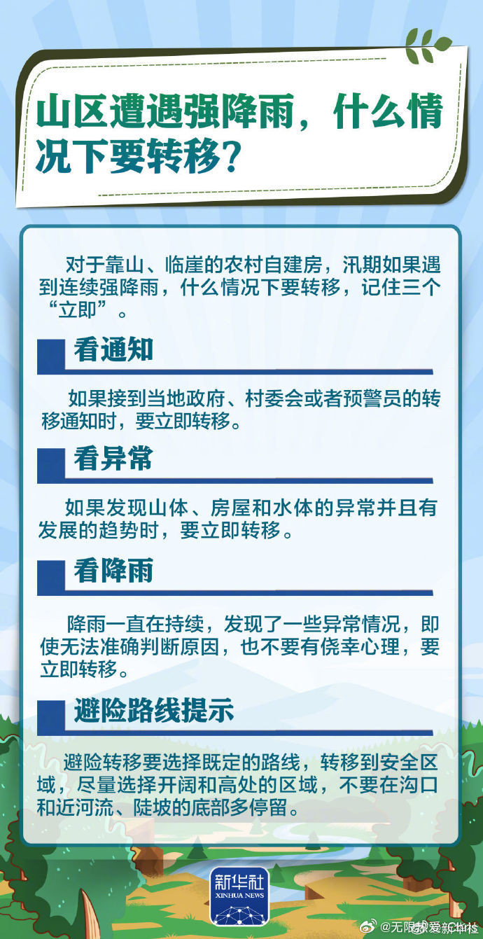 九图了解防汛安全科普知识收好这份防汛避险攻略无限热爱c 最近下雨天频繁，大家出门