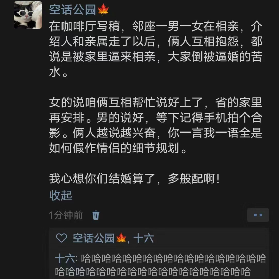 《说实话你们在一起挺般配的》 ​​​