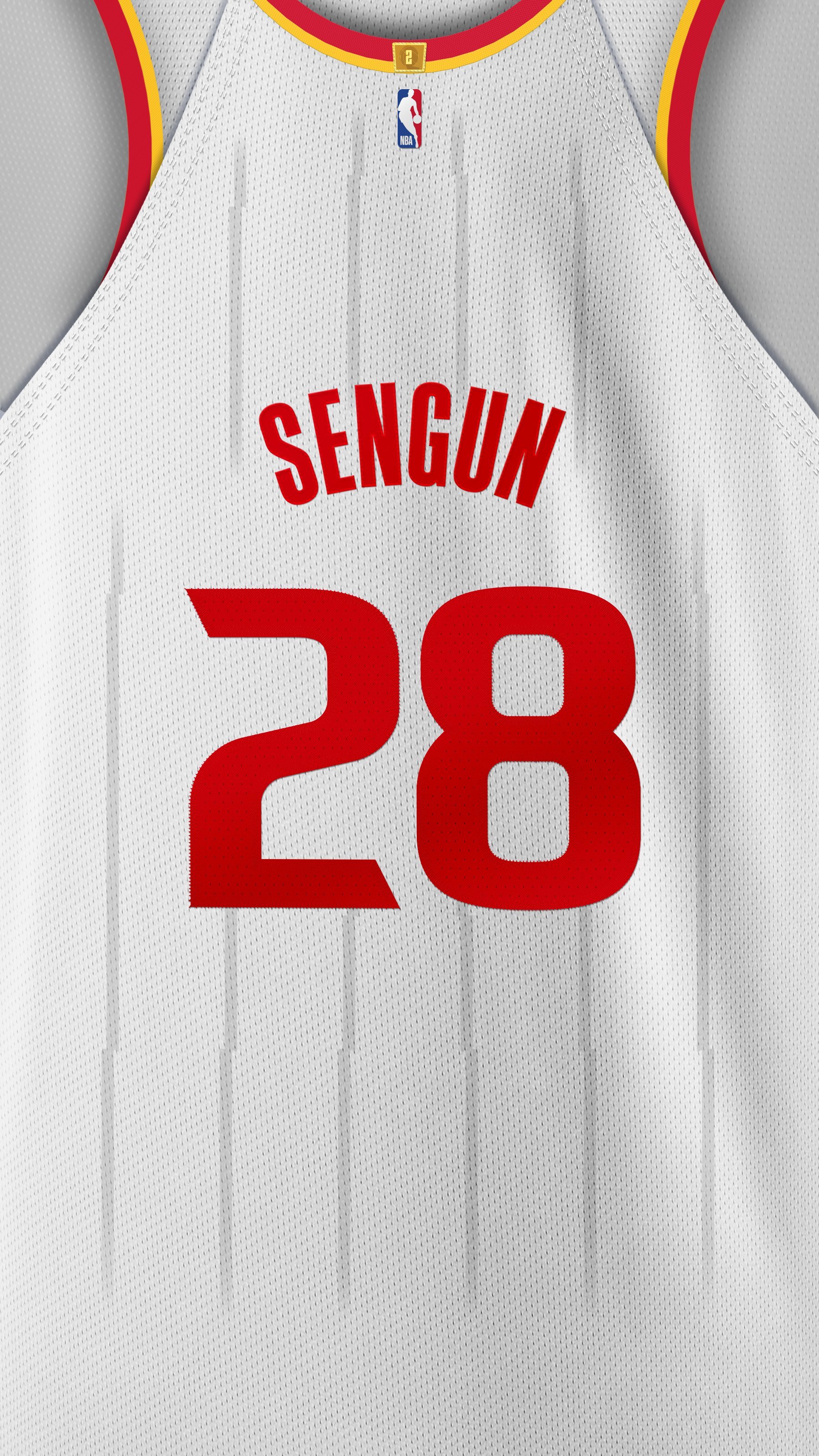 新球衣手机壁纸 👇休斯顿火箭 NBA点赞成金