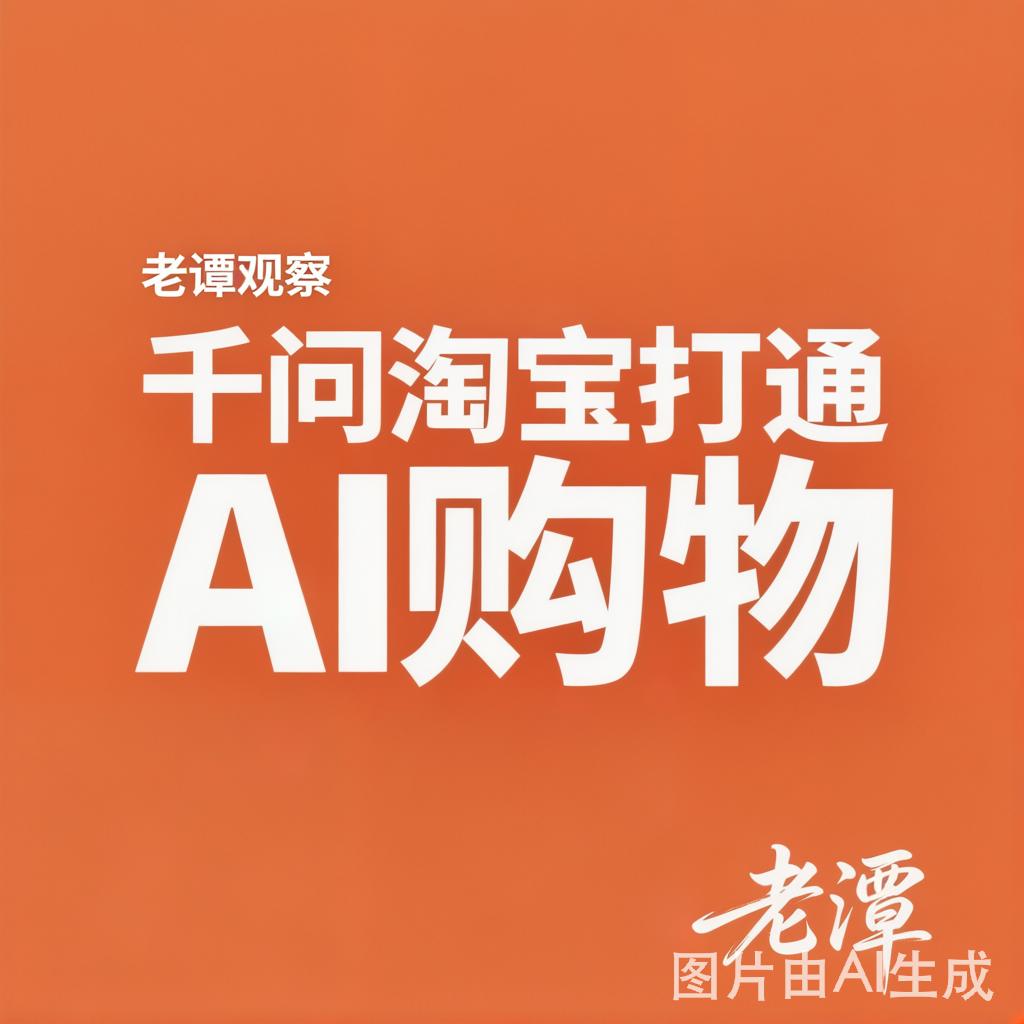 千问×淘宝打通：AI正在重构购物入口
老谭观察，创始人视角的商业观察
今天聊一件
