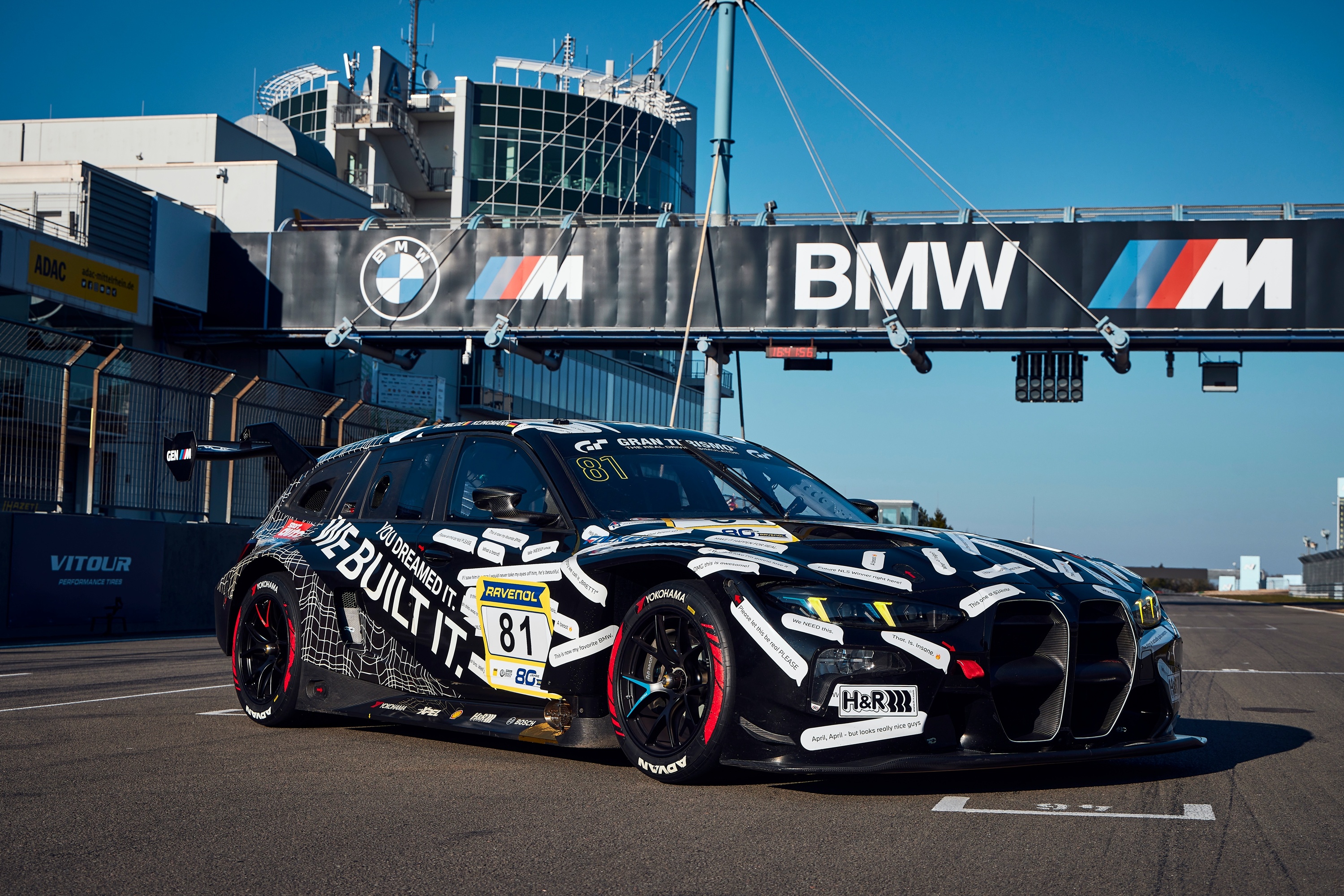 宝马M：M3 Touring 24H能与SP9组一战~BMW M Motorsp