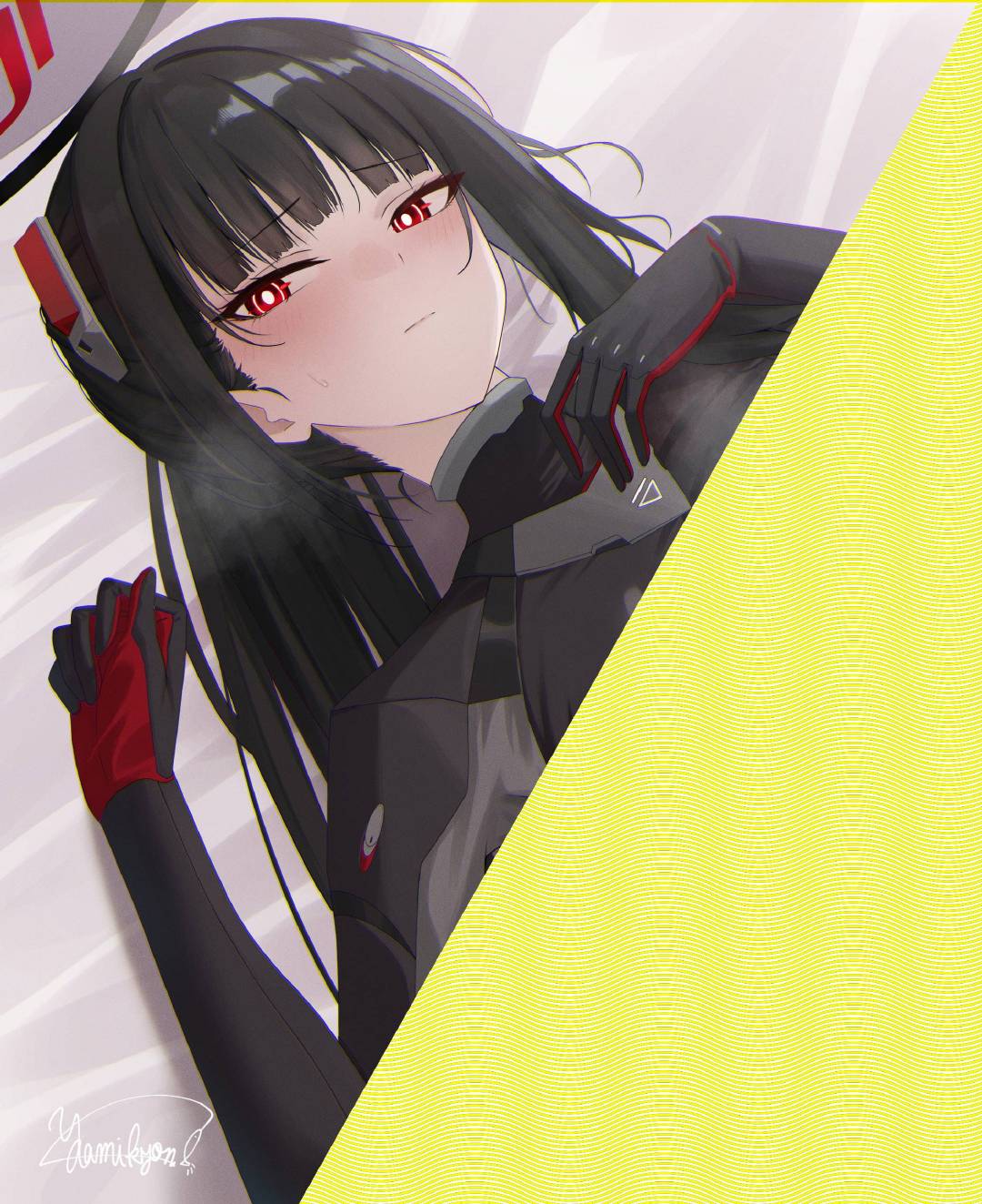 调月莉音——碧蓝档案——画师: やみきょん@ お仕事募集中，网页链接