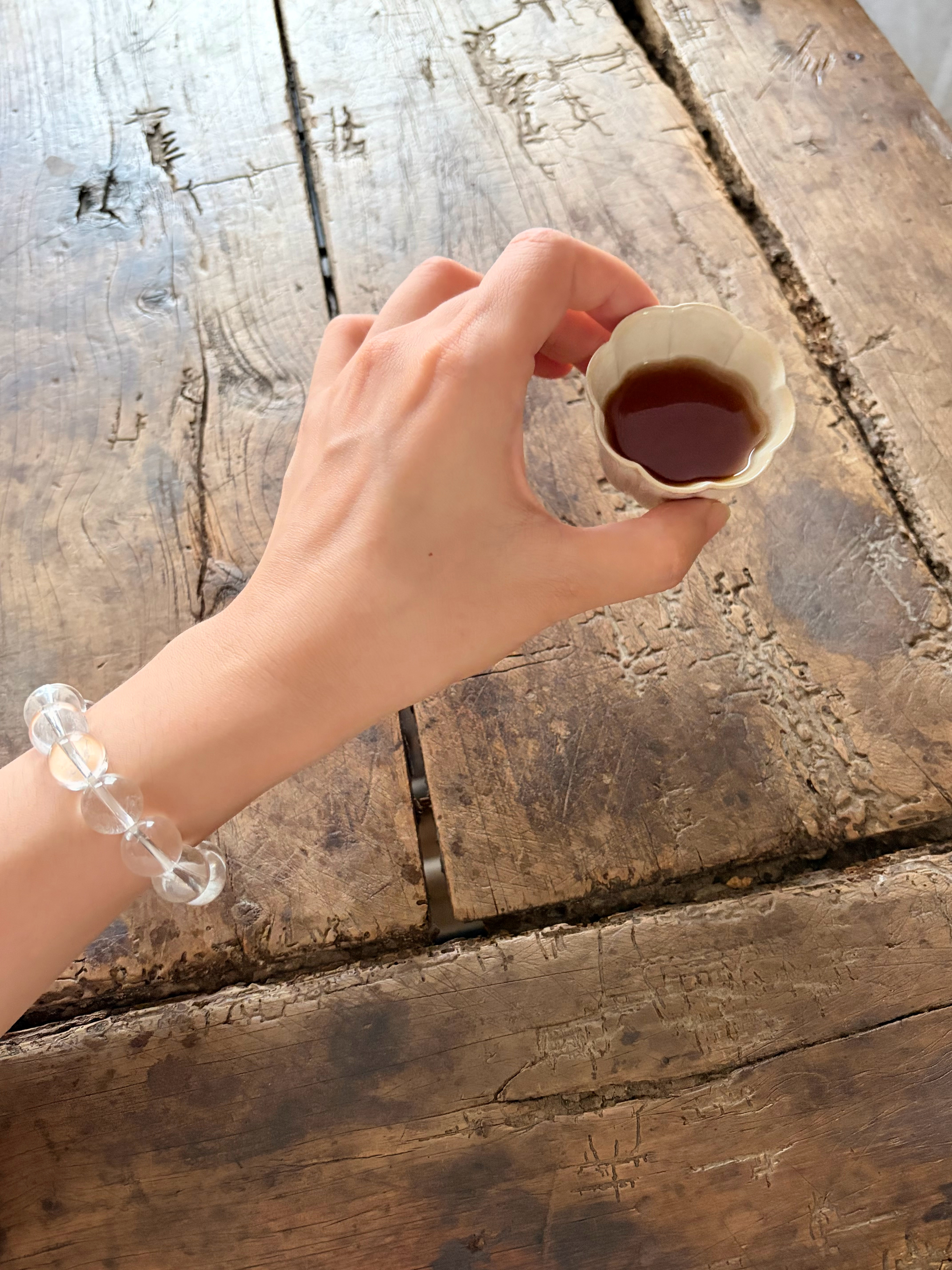 酣畅淋漓的下午茶，对比不同仓储时间下的「醇韵六堡」，风格大不一样，只有多对比才知