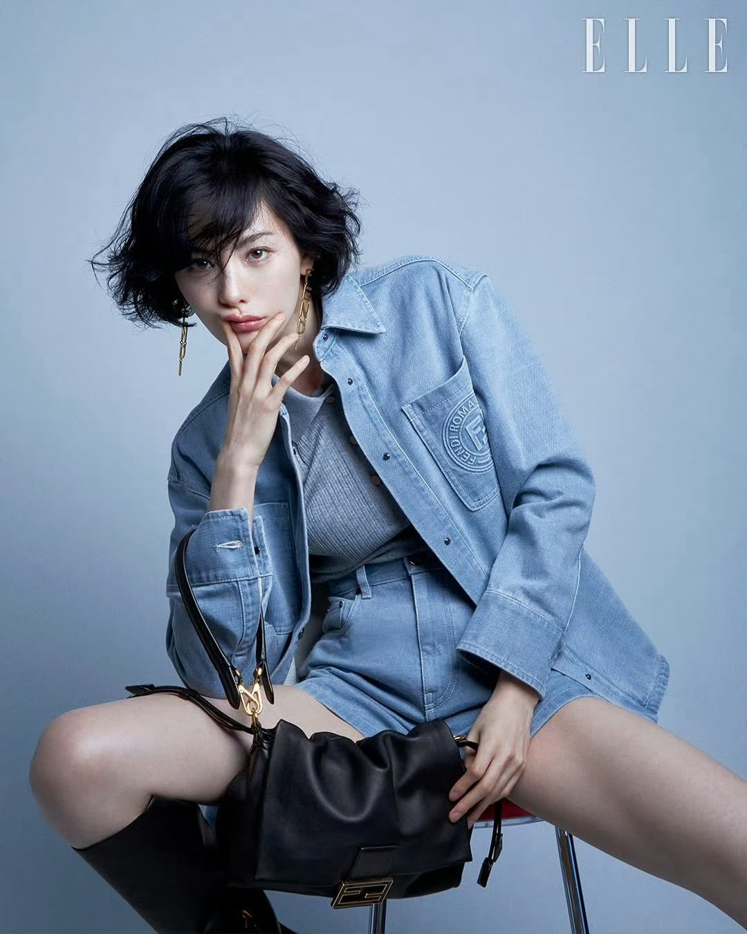 林珍娜  ELLE KOREA March 2025.3月刊. Fendi 专题