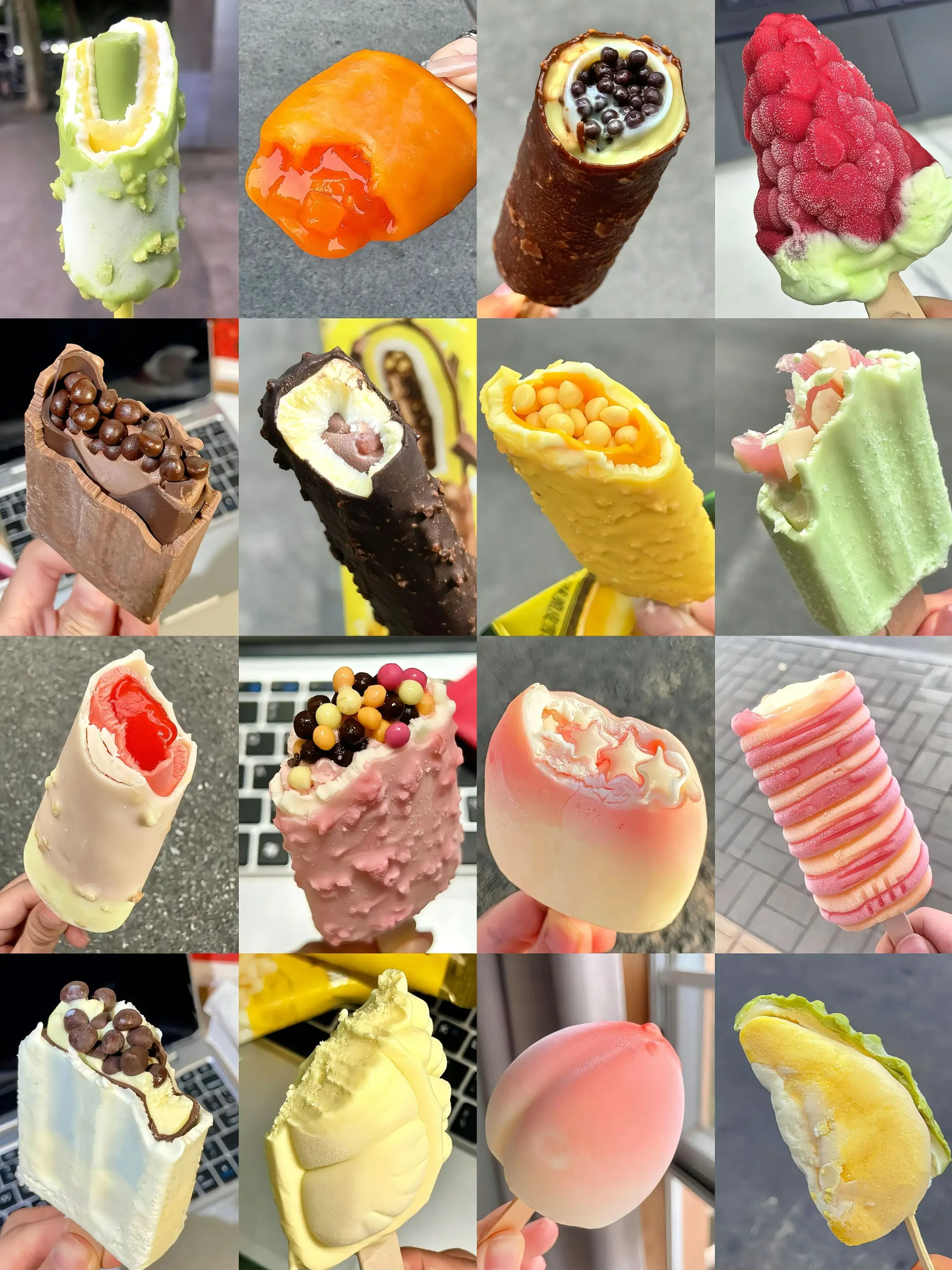 这个夏天要一起吃好多好多根雪糕