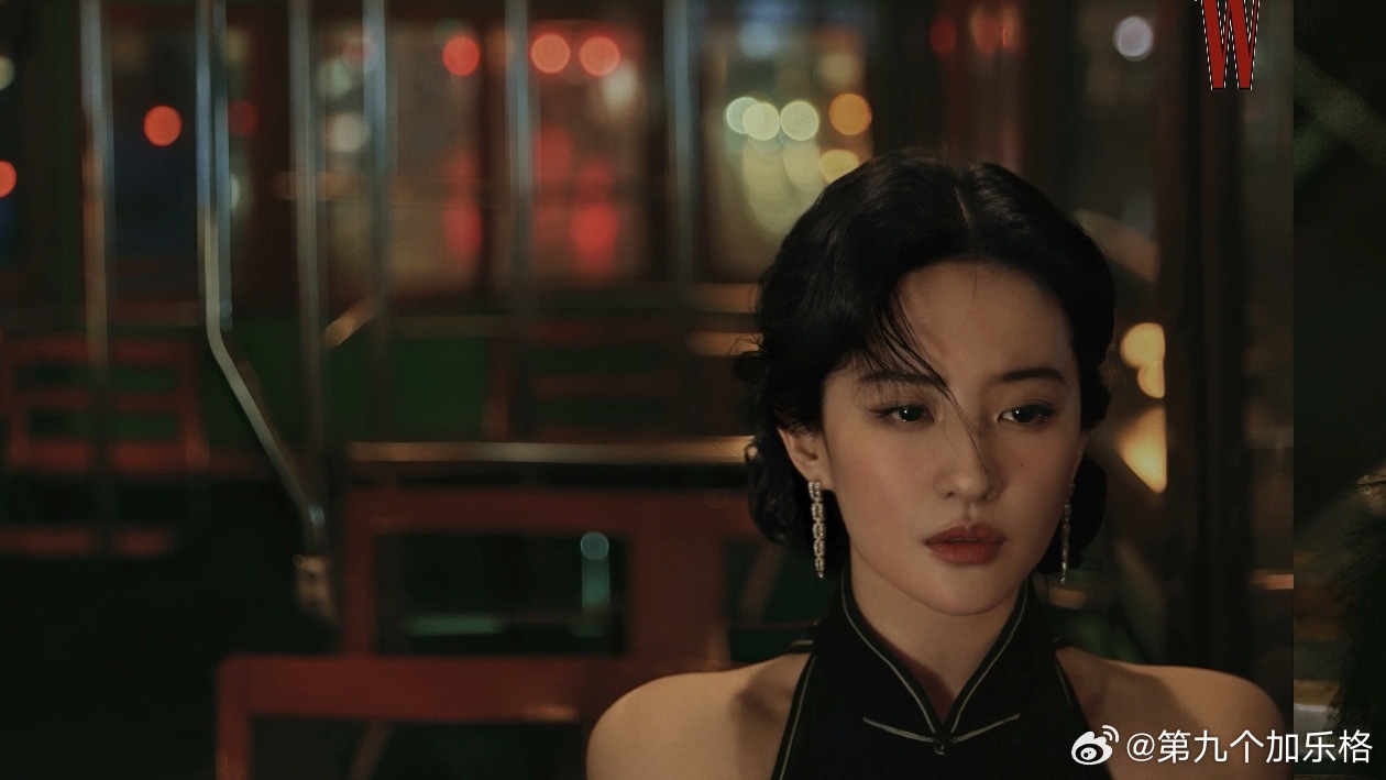 刷到刘亦菲，美我一大跳。电影感拉满。 