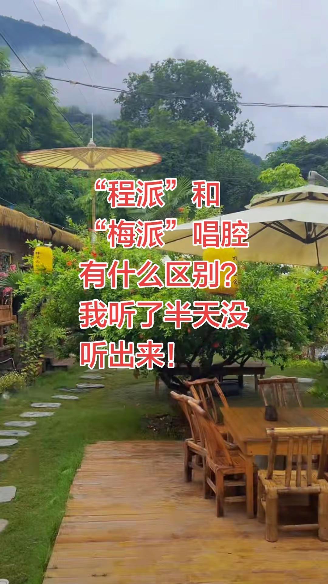“程派”和“梅派”唱腔有什么区别？听了半天没听出来！京剧 京剧程派 京剧梅派