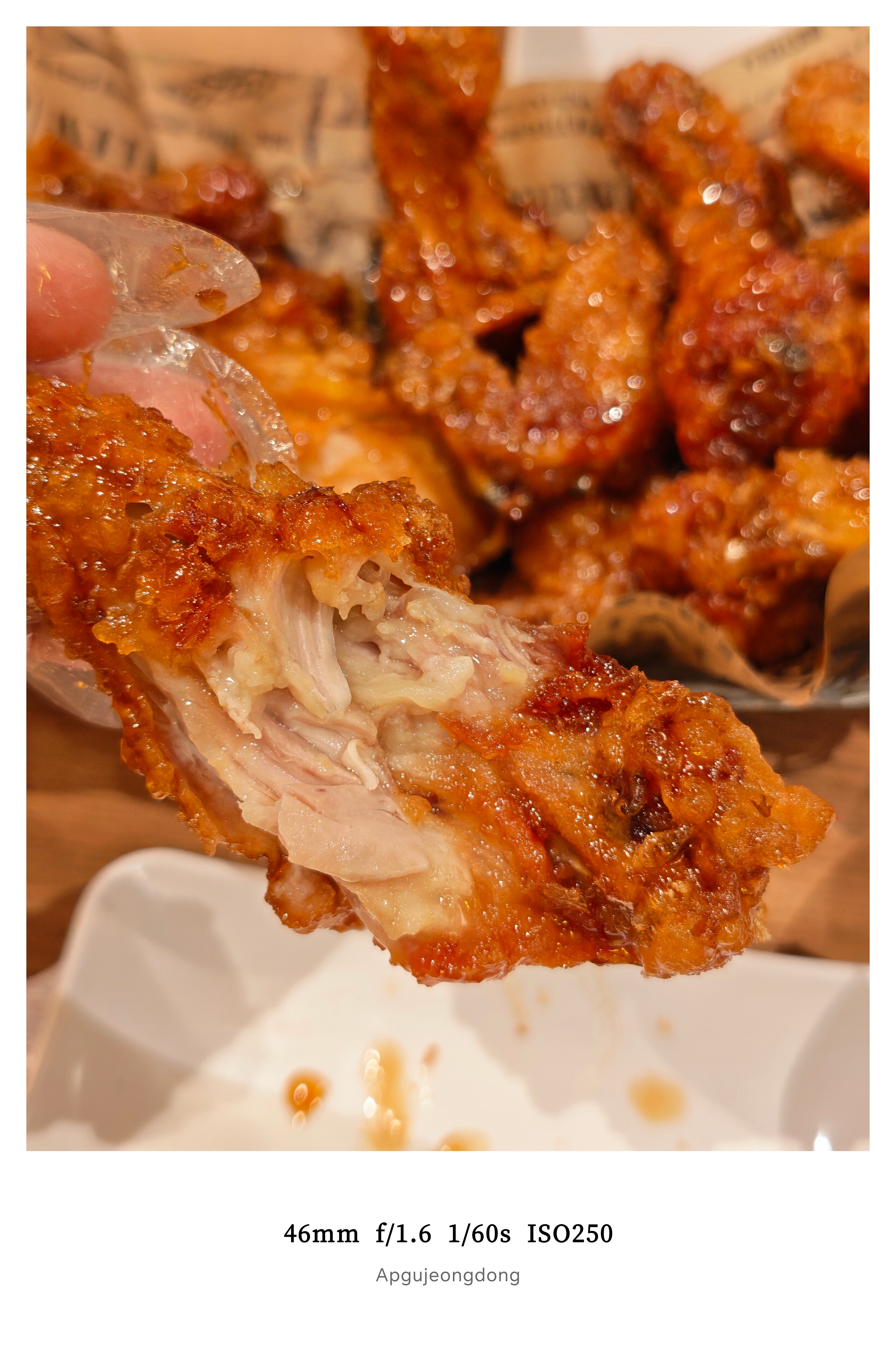 这BHC炸鸡确实有点东西补充一点高蛋白食物没毛病吧 韩国·bhc炸鸡(狎鸥亭站店
