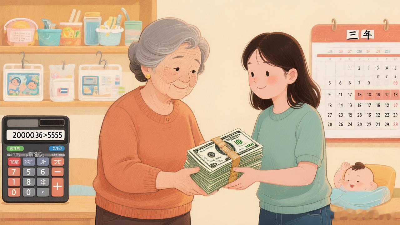 婆婆一次性给足三年20万保姆费生完孩子那一刻，先进屋看你的，不是孩子。是婆婆攥着