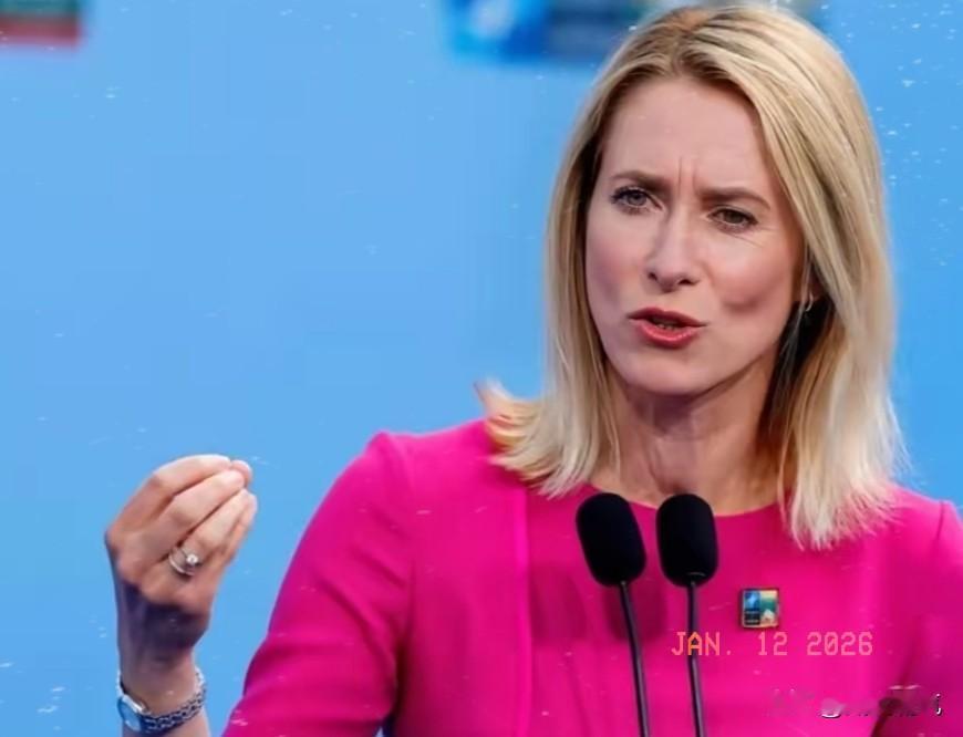 欧盟外交与安全政策高级代表卡娅·卡拉斯表示，鉴于伊朗国内的抗议局势，她已准备好提