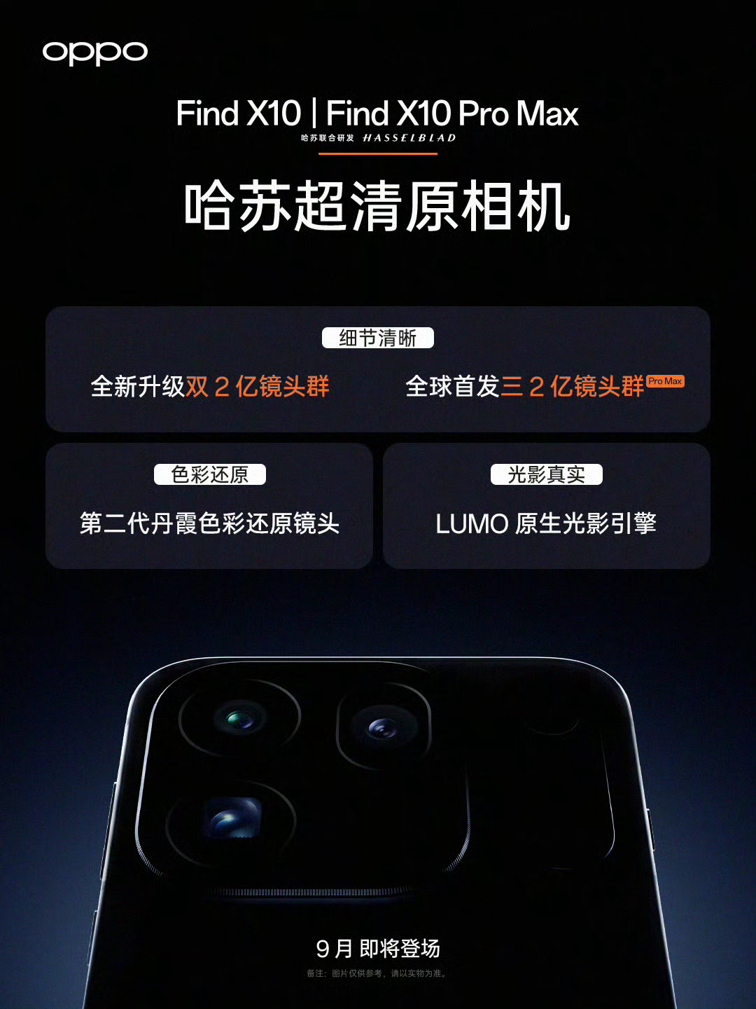 数码闲聊站[超话] OPPO Find X10系列预热！这次Find X10系列