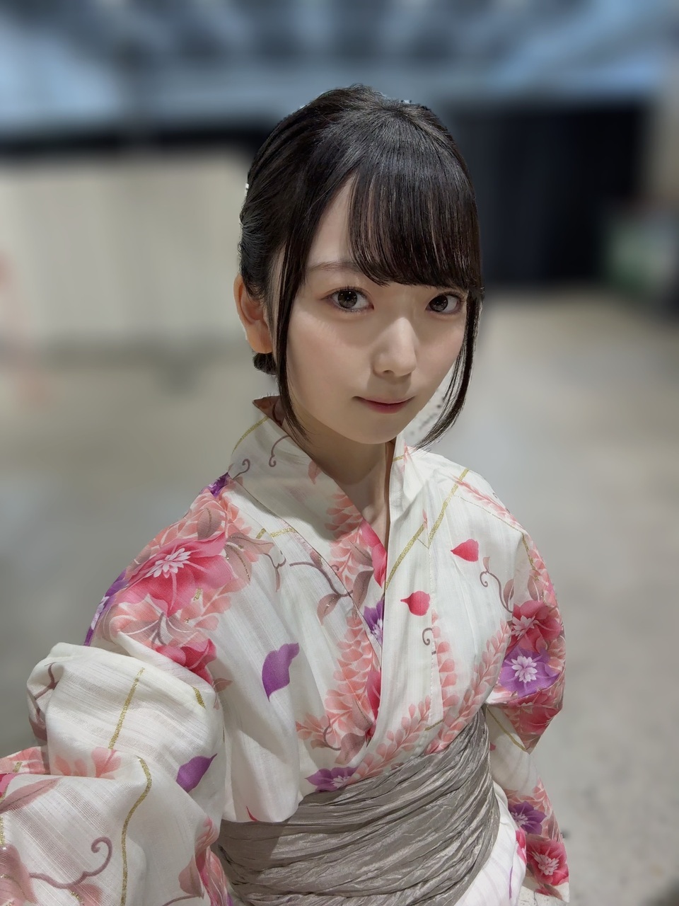佐藤優羽「じゃん。早めの浴衣でした˖ ࣪⊹いつもモノクロなトーンのお洋服を選びが