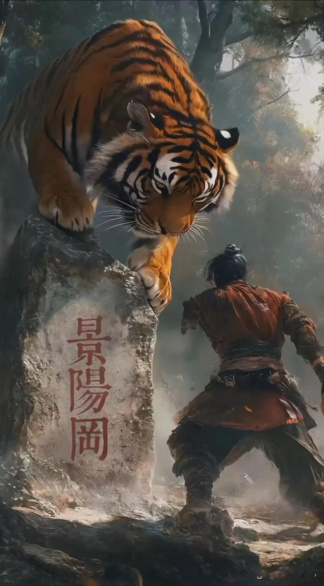 在以前：武松打虎那是大英雄，受万人敬仰；潘金莲偷情西门庆却是道德沦丧，该受浸猪笼