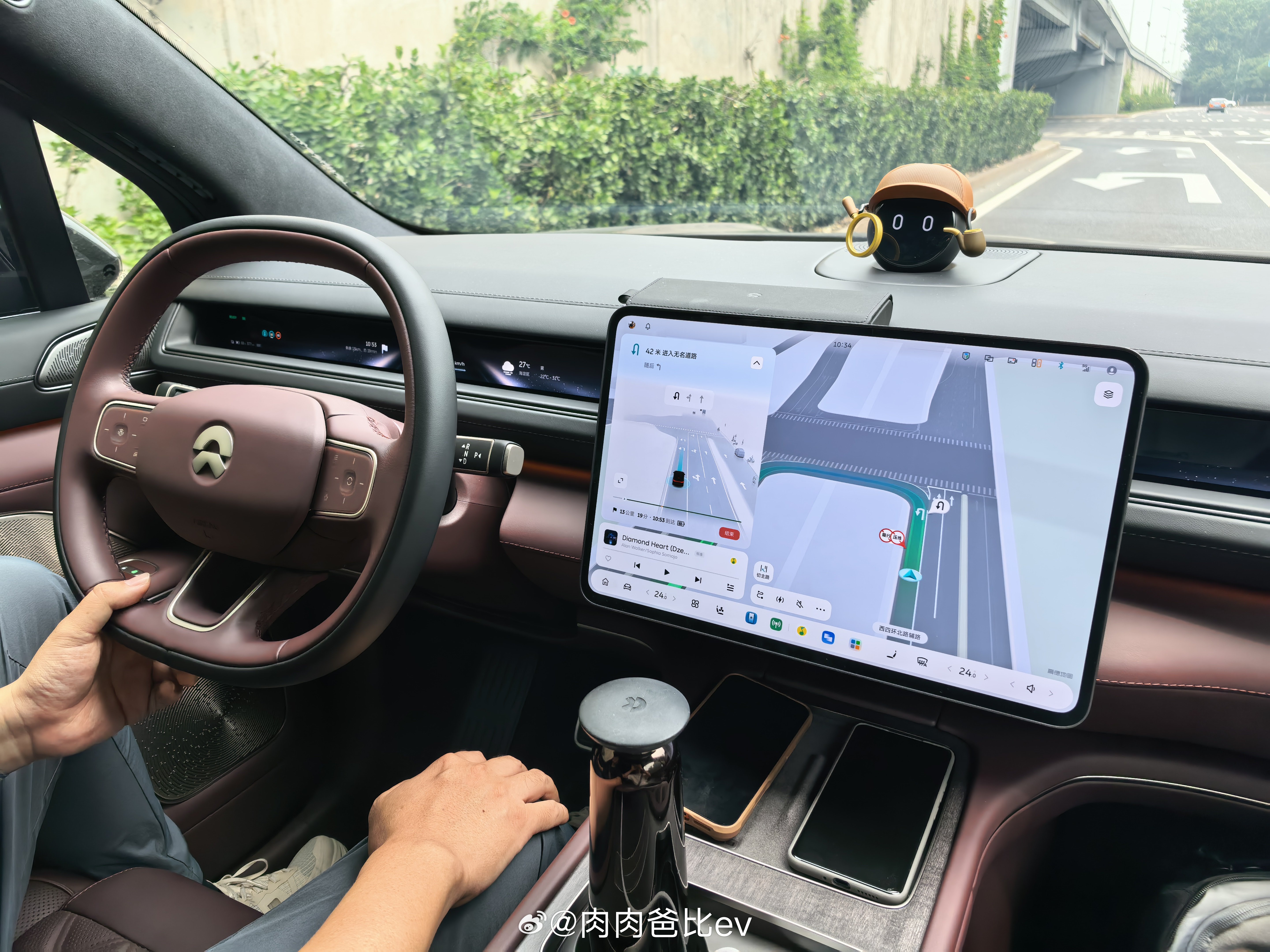 坐上 的Cedar 1.5.0，新版本北京跑一圈今天过年啦？？？新能源汽车