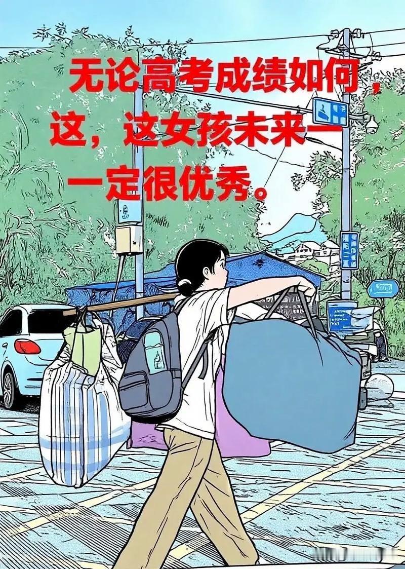 都在替刚高考完，没人送考、接考、独自回家的考生感动泪目和赞许😭

可我却觉得，