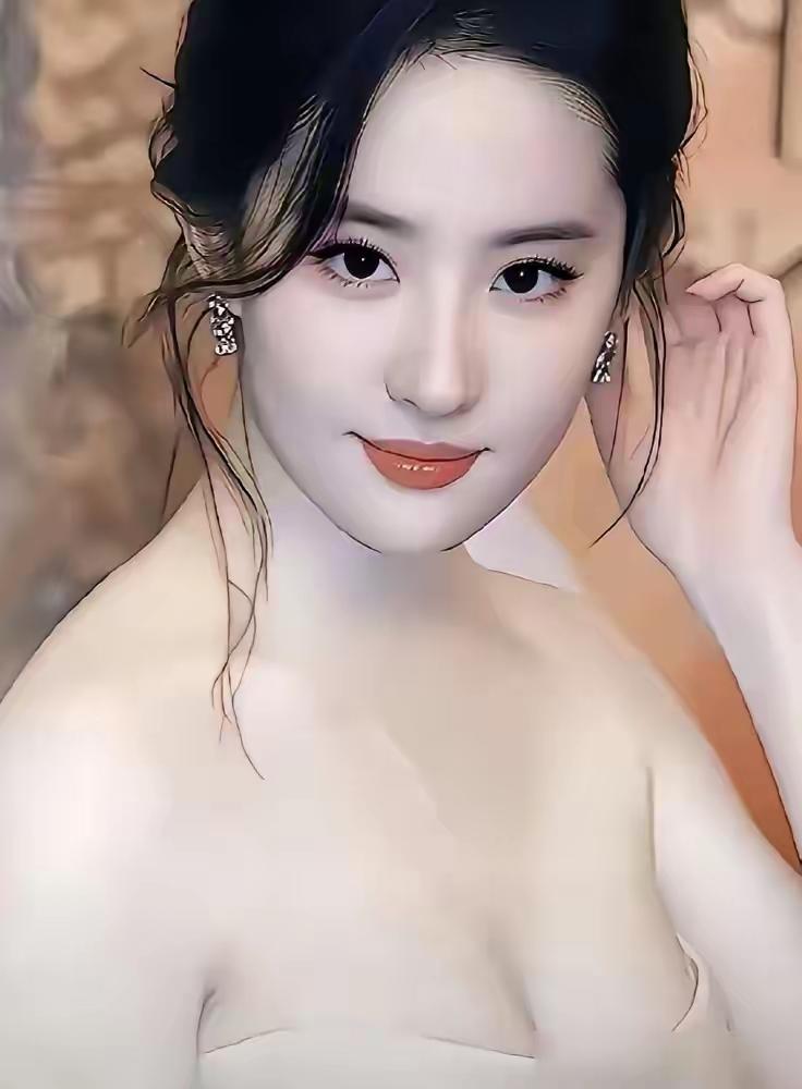 大家觉得演员刘亦菲长得漂亮，那是因为人家父母颜值高，基因组合好，继承父母的优点。