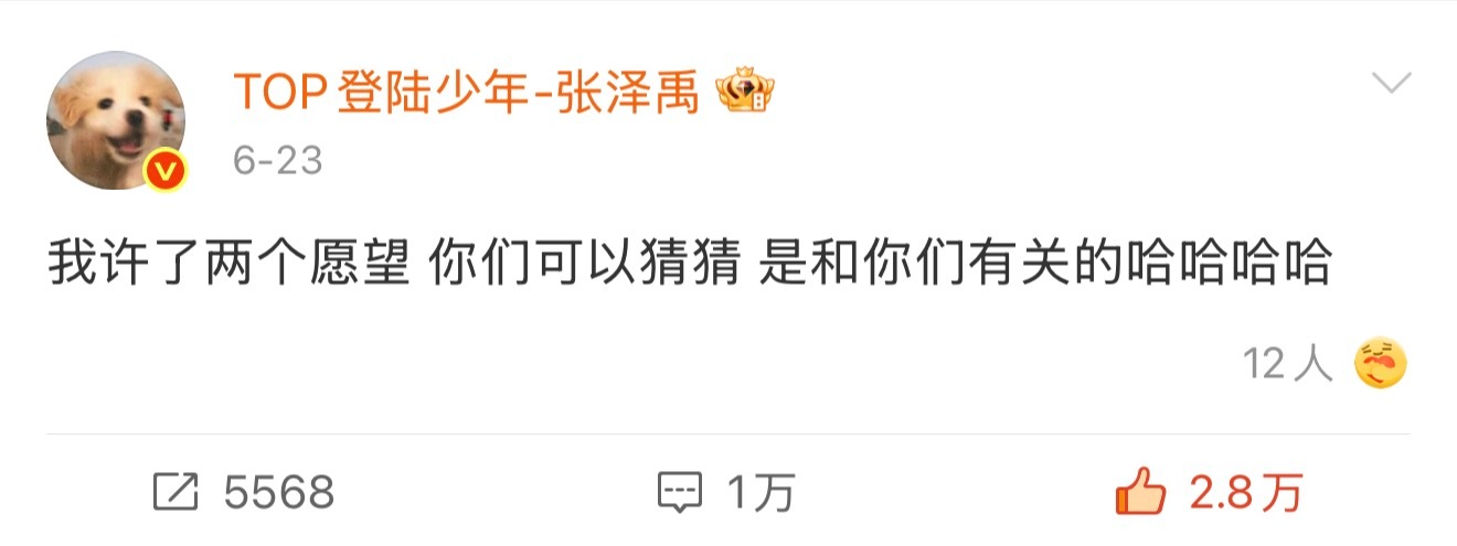 给愿望都实现拉票 