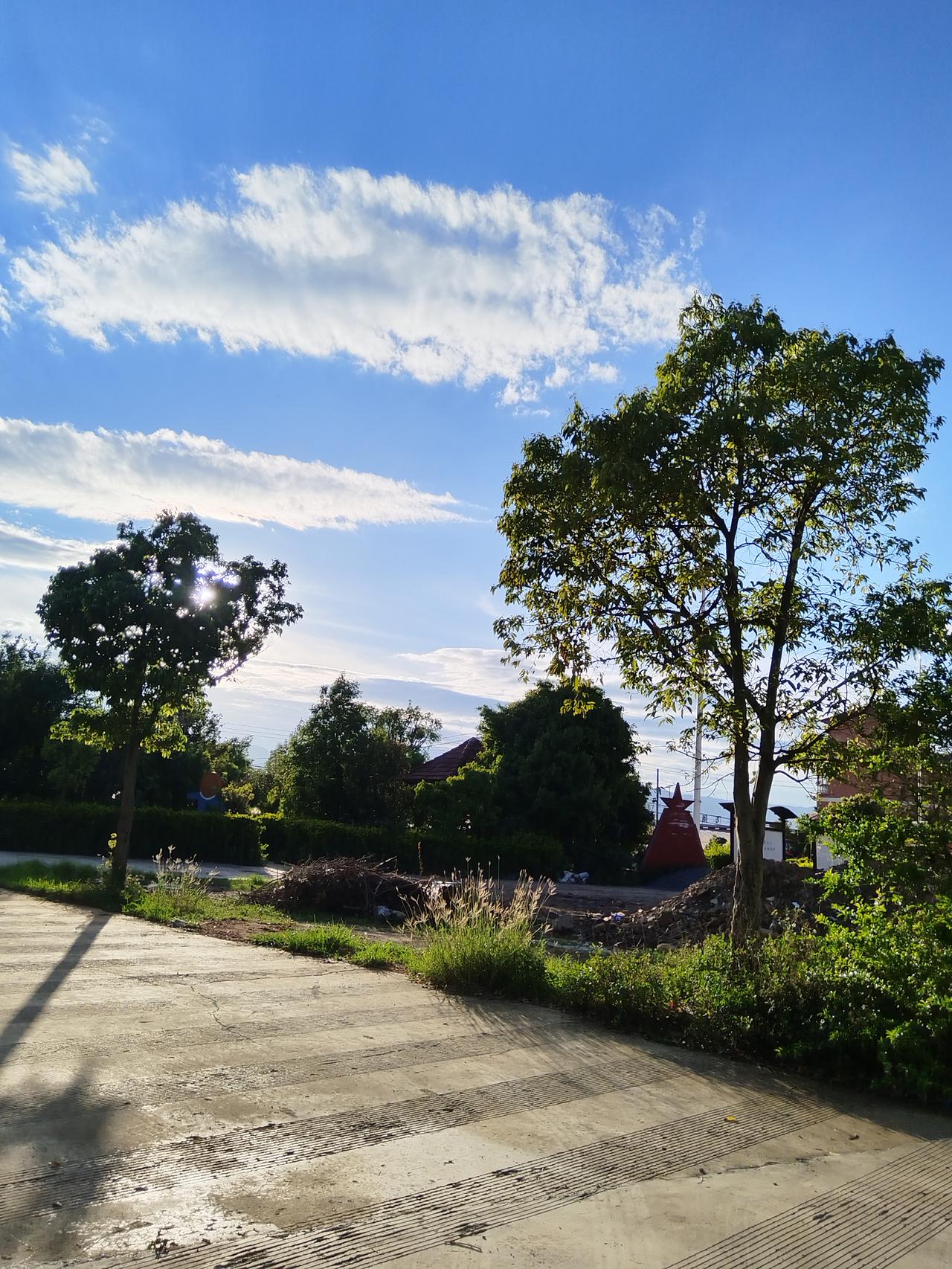 今天晚上的夕阳无限好
