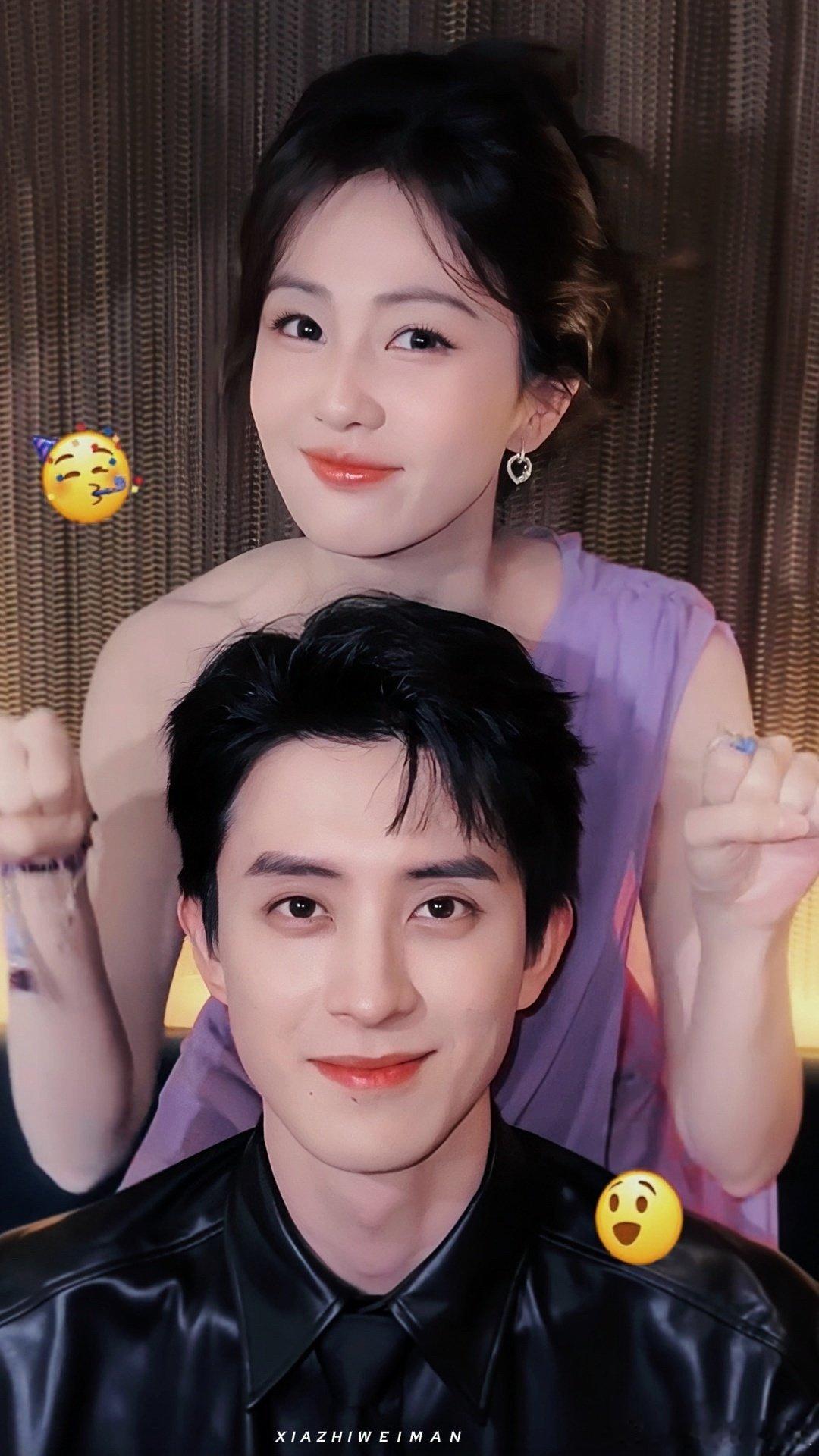 白鹿敖瑞鹏送来了一个晚安 我那绝配哥嫂好呀！怎么越看有点夫妻相？（bushi） 