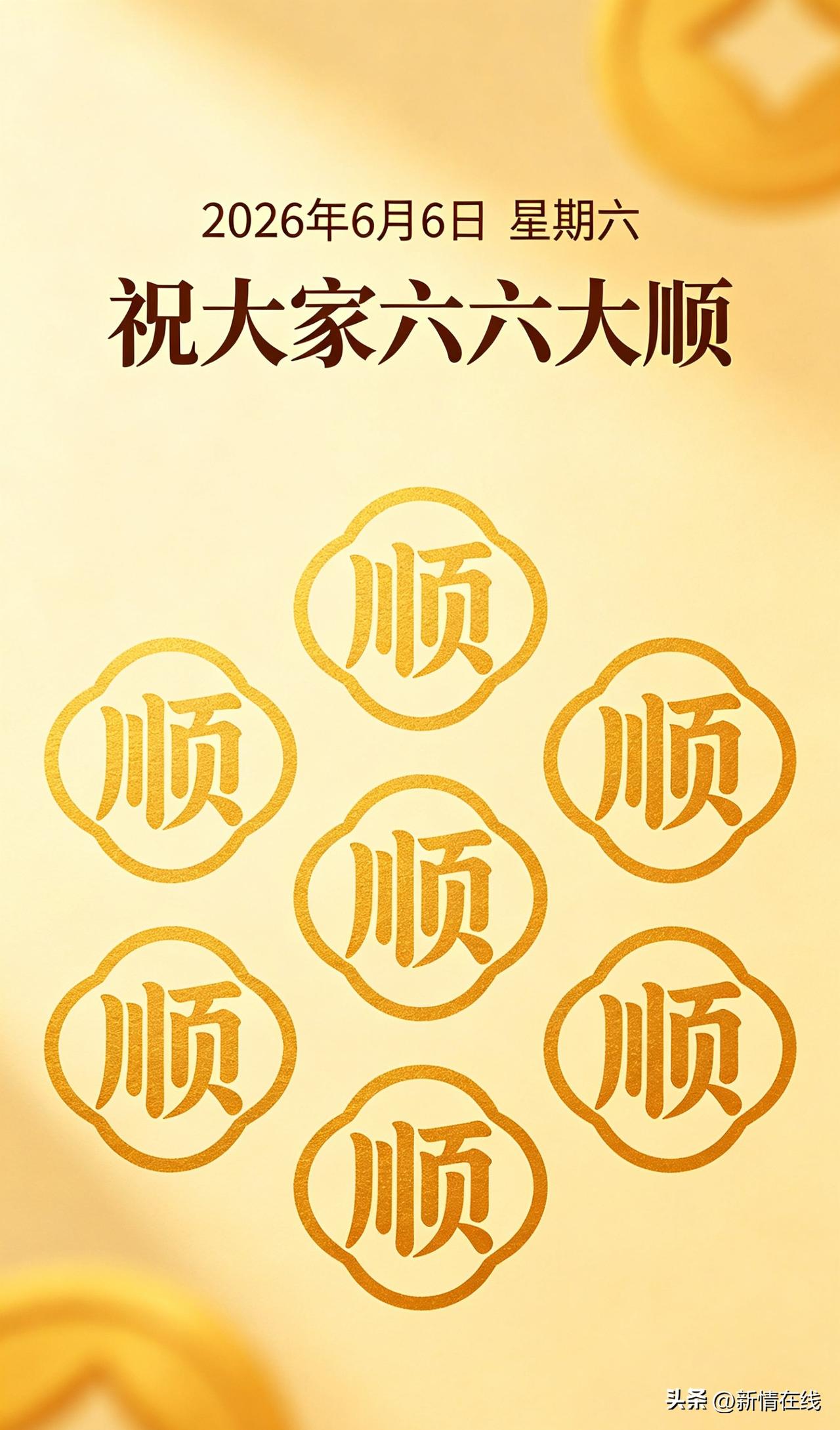 今天是百年难得的好日子，祝大家心想事成，万事如意！