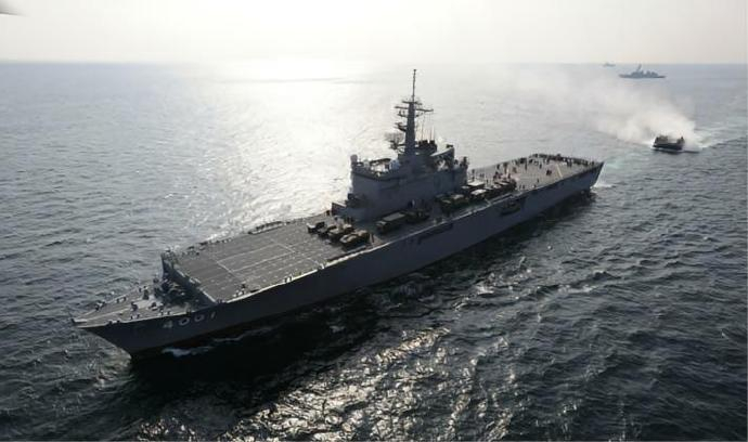 每天认识一件兵器 日本“大隅”级坦克登陆舰“大隅”级坦克登陆舰是日本于20世纪9