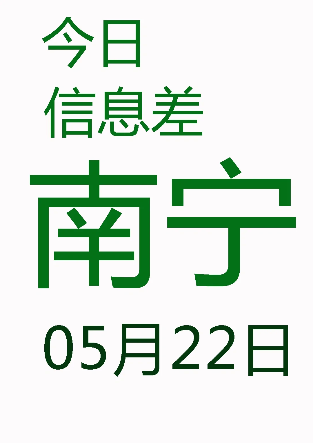 一觉睡醒南宁发生了啥？