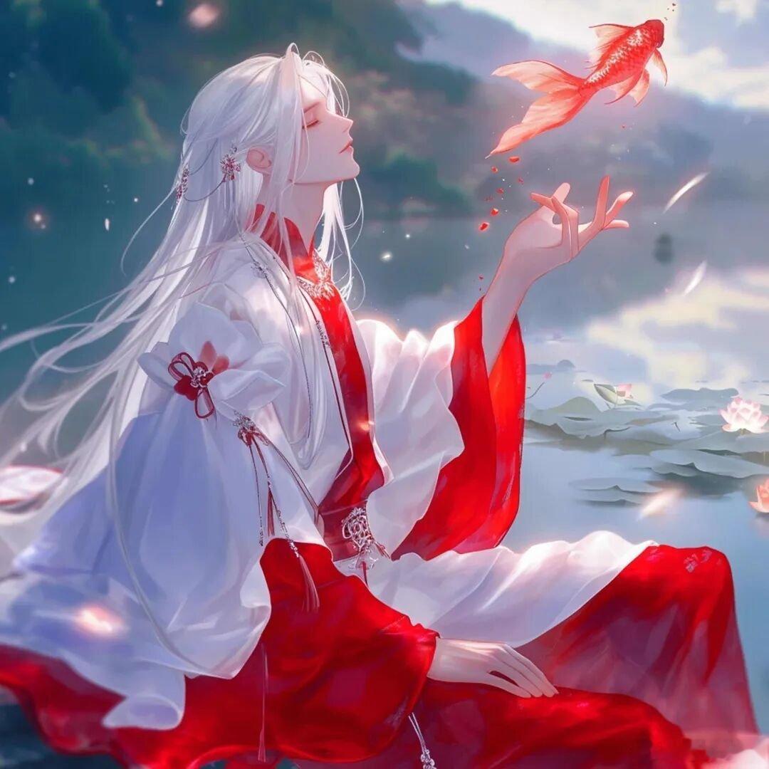 绝美古风情侣头像 