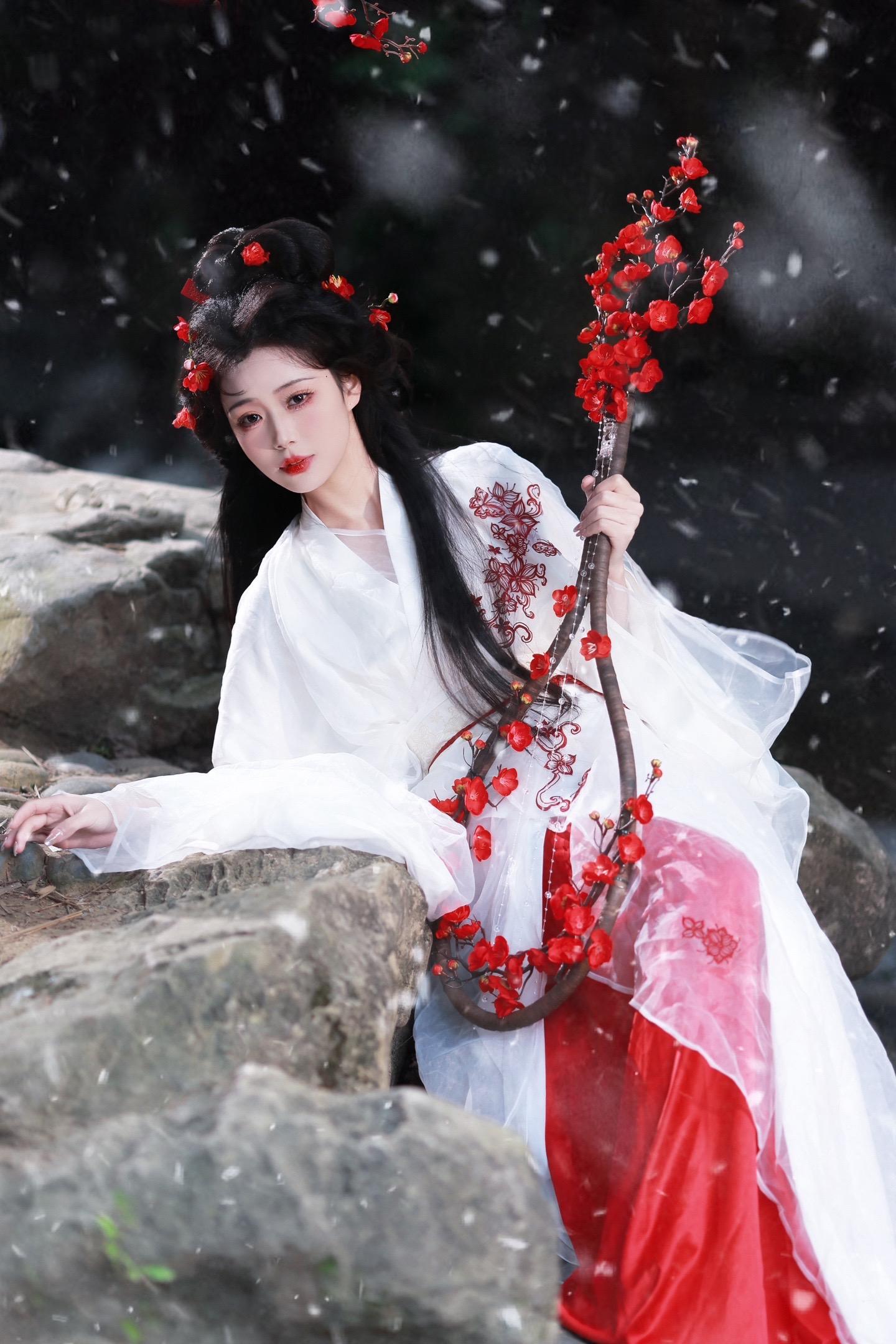 ❄️“停在这里不敢走下去”破碎感