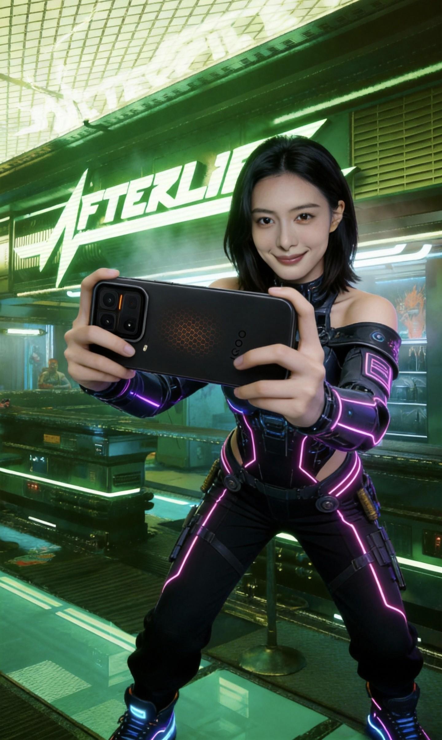 这么看iQOO15 Ultra，有没有赛博朋克那味儿