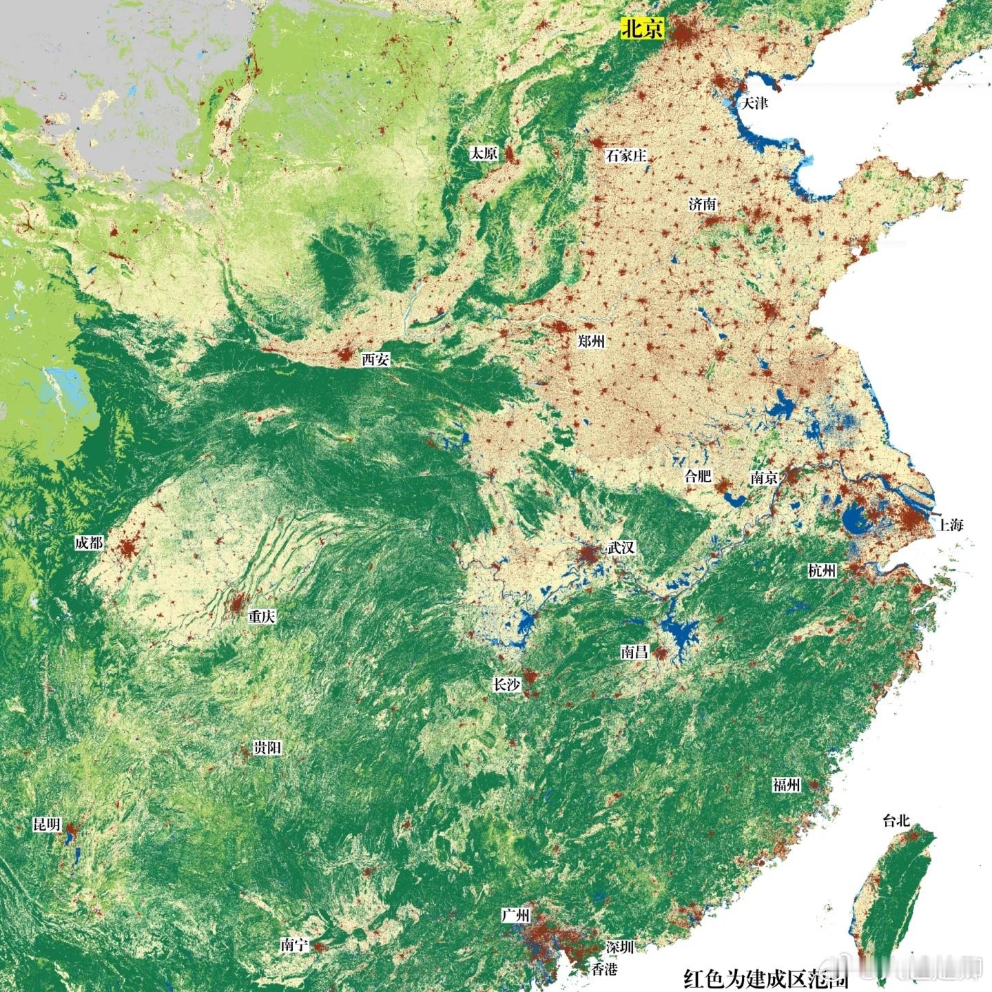 临沂城建区还挺大。 