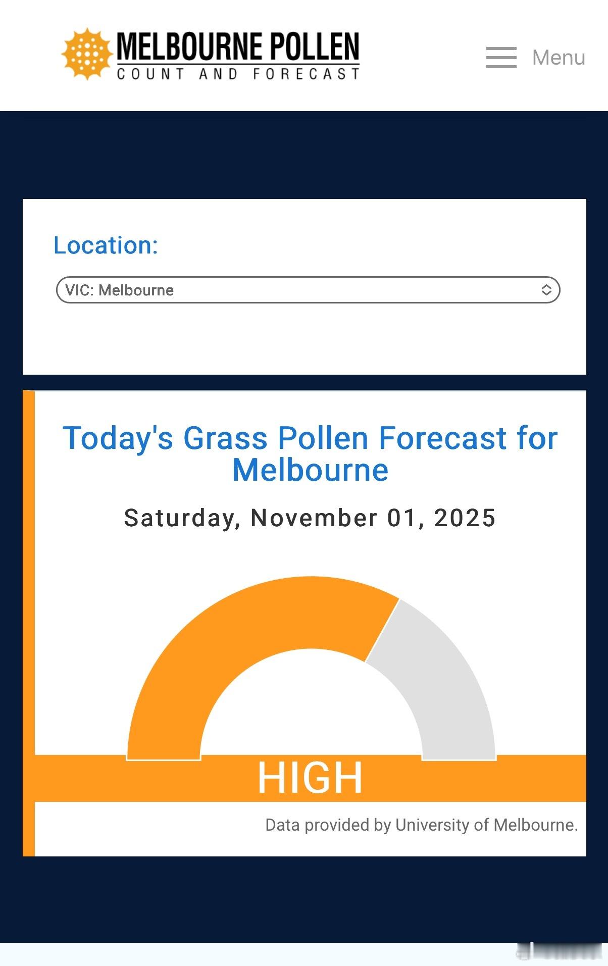 墨尔本的春天太痛苦了 花粉爆表年年春天都醒不完的鼻涕打不完的喷嚏今天这一路上这空